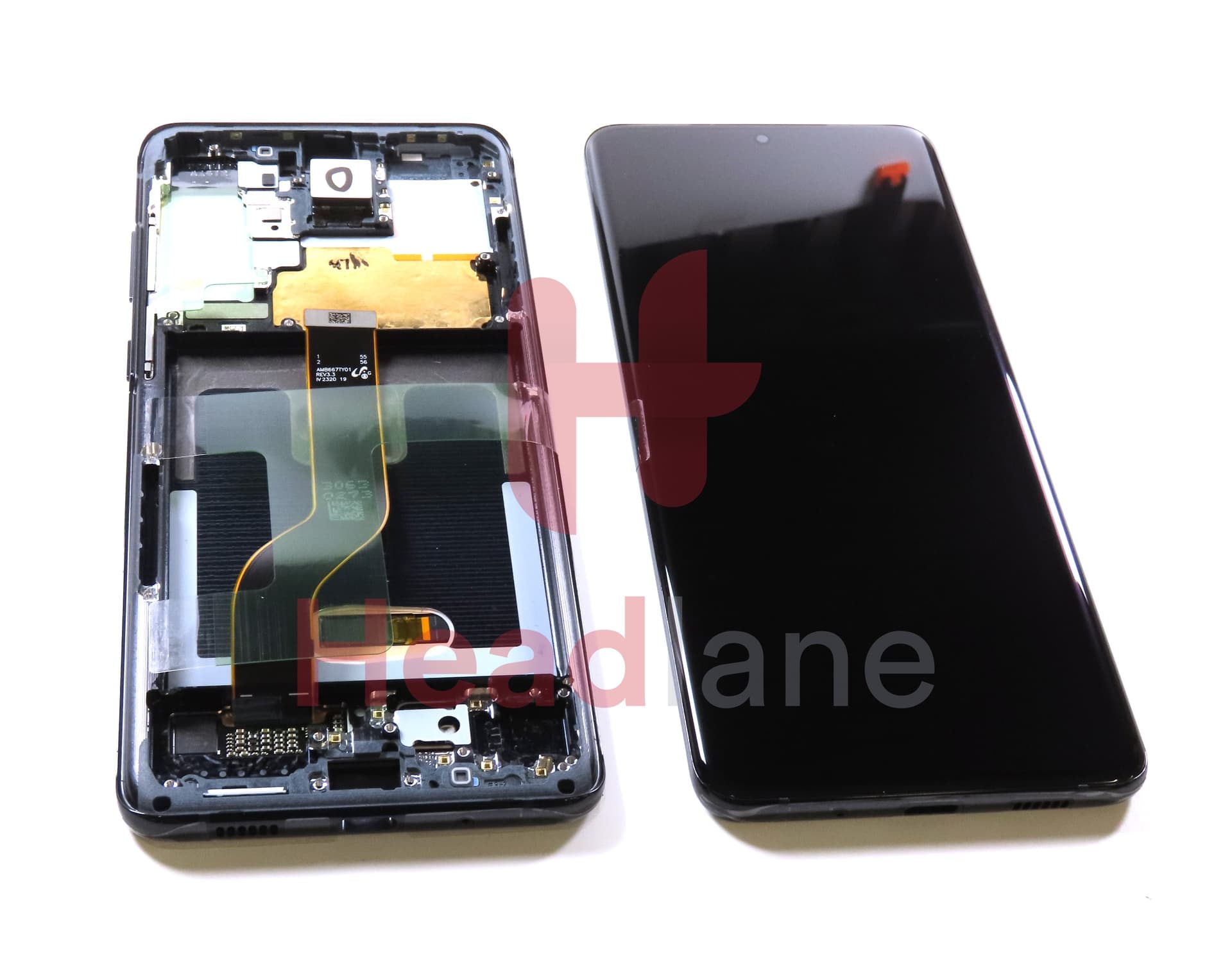 Samsung SM-G986 Galaxy S20+ / S20 Plus LCD Display / Screen + Touch - Black (No Camera) - view 2