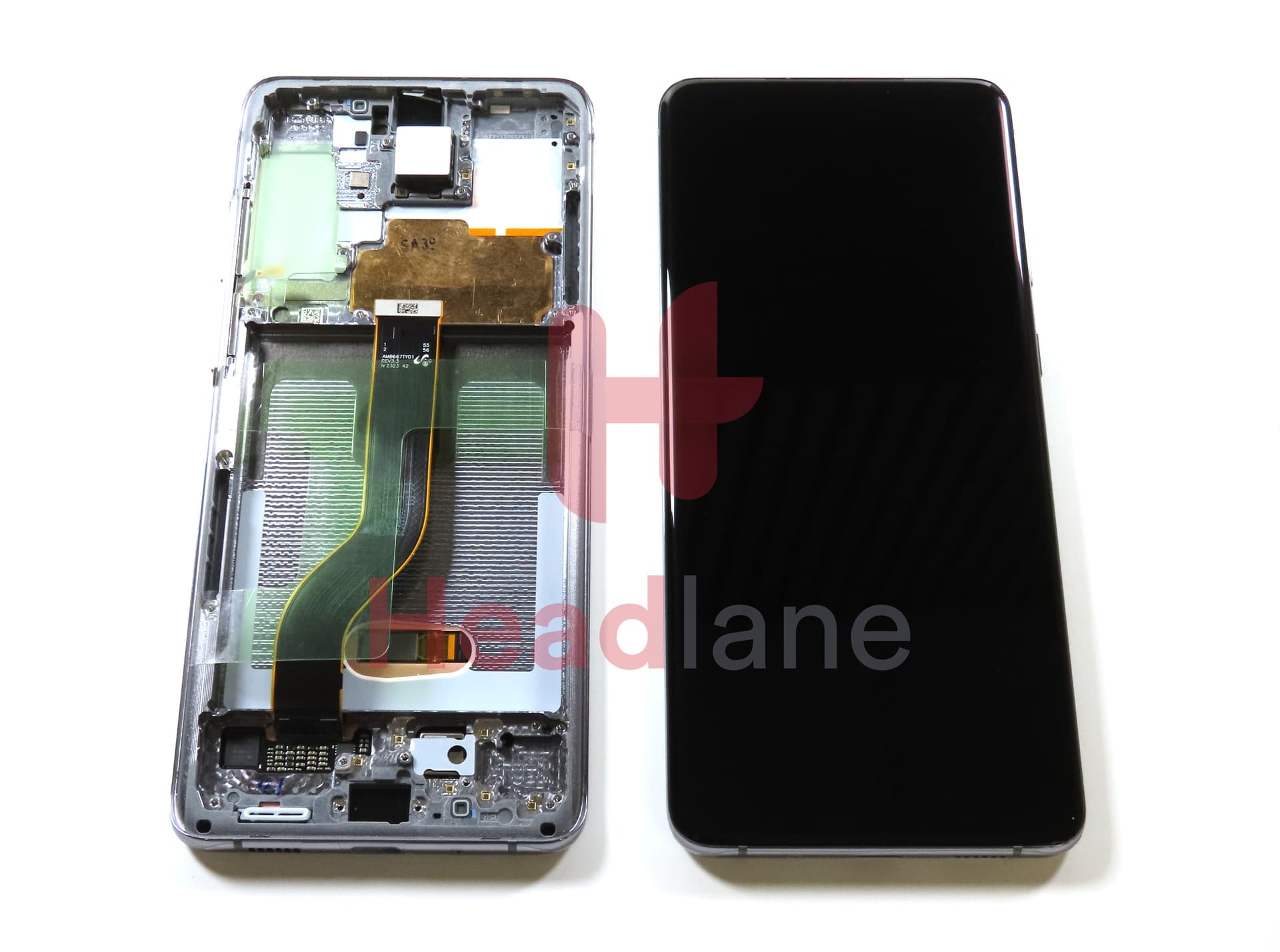 Samsung SM-G986 Galaxy S20+ / S20 Plus LCD Display / Screen + Touch - Grey (No Camera) - view 2