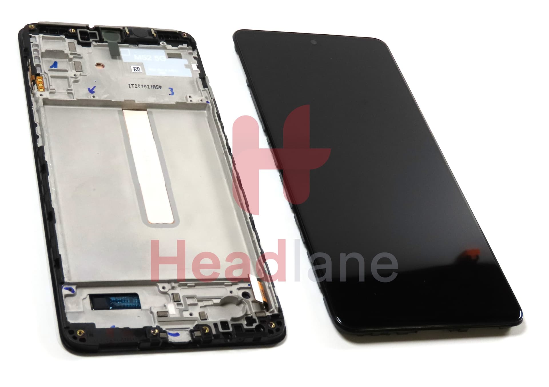 Samsung SM-M526 Galaxy M52 5G LCD Display / Screen + Touch - view 3