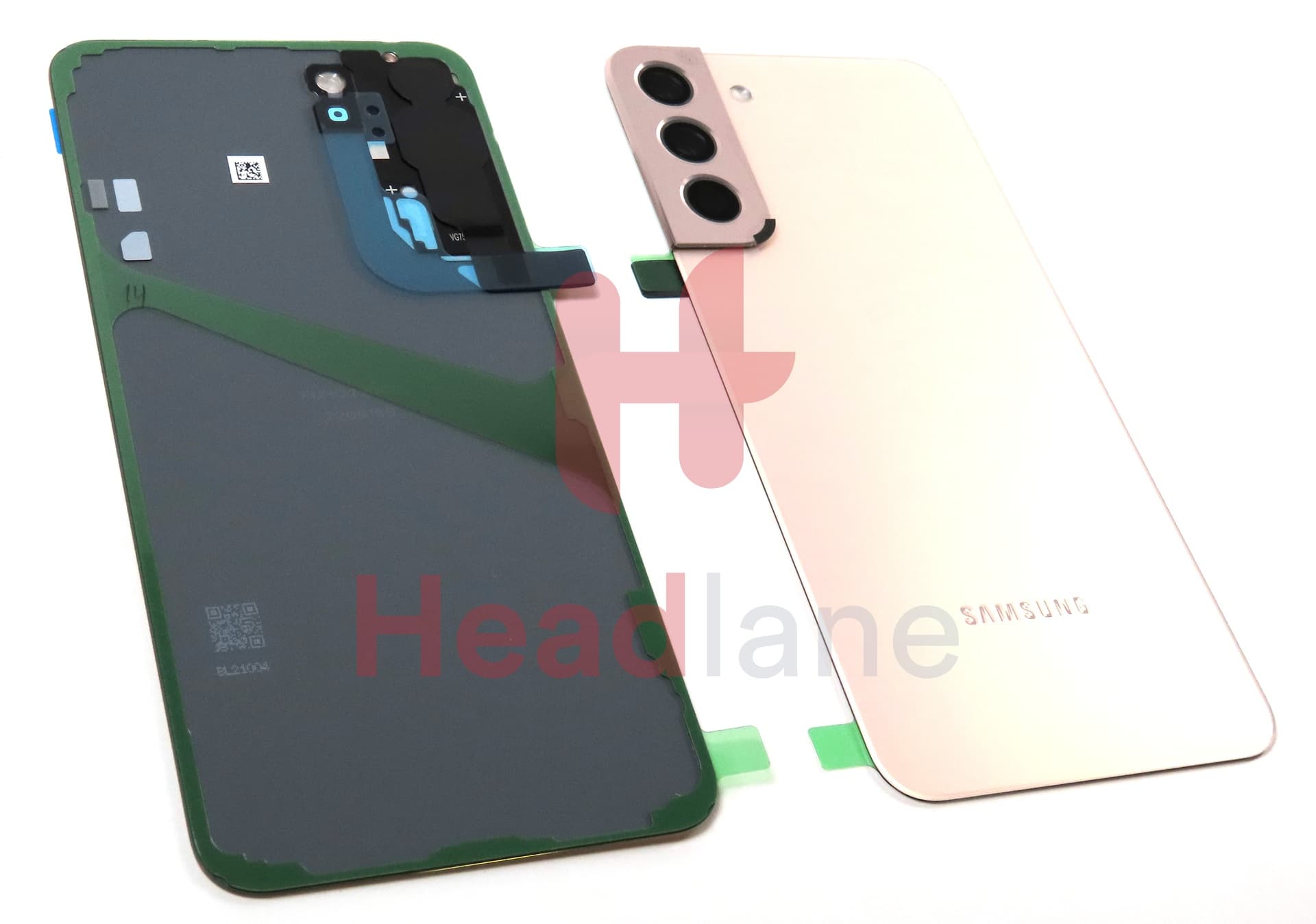 Samsung SM-S906 Galaxy S22+ / Plus Back / Battery Cover - Pink Gold (No Printing) - view 2