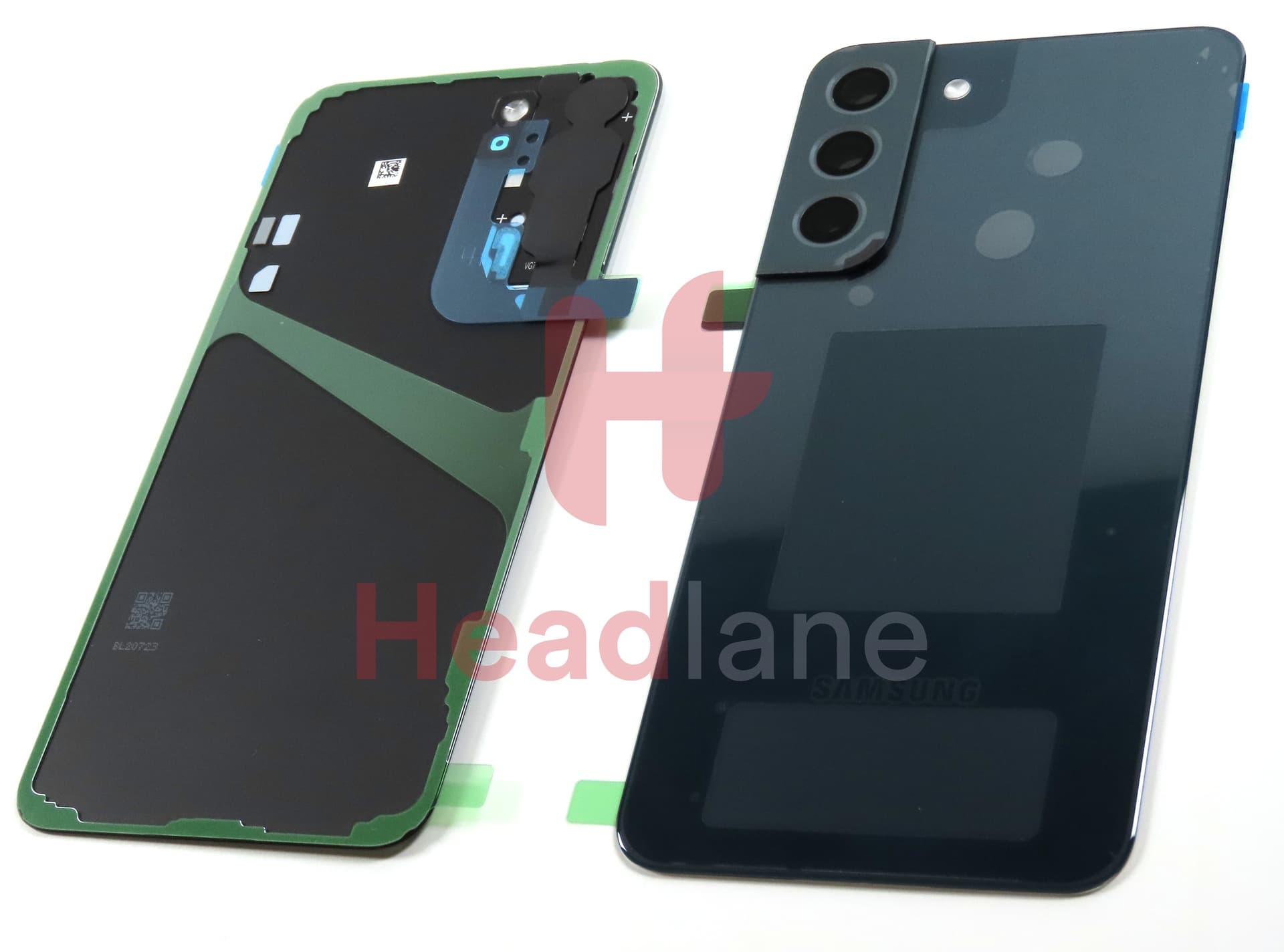 Samsung SM-S906 Galaxy S22+ / Plus Back / Battery Cover - Green (No Printing) - view 2