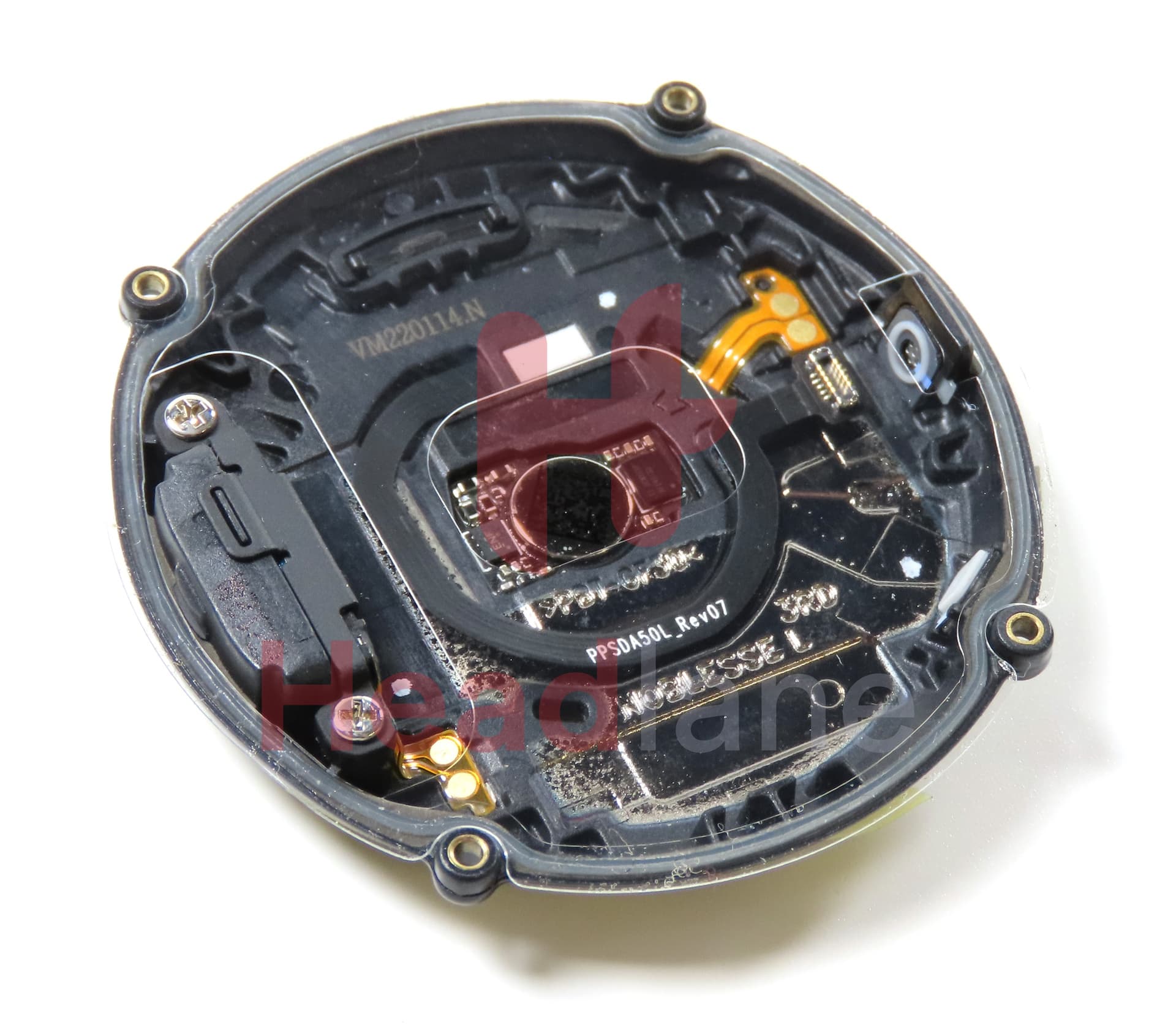 Samsung SM-R845 Galaxy Watch3 Back / Battery Cover - Black - view 2