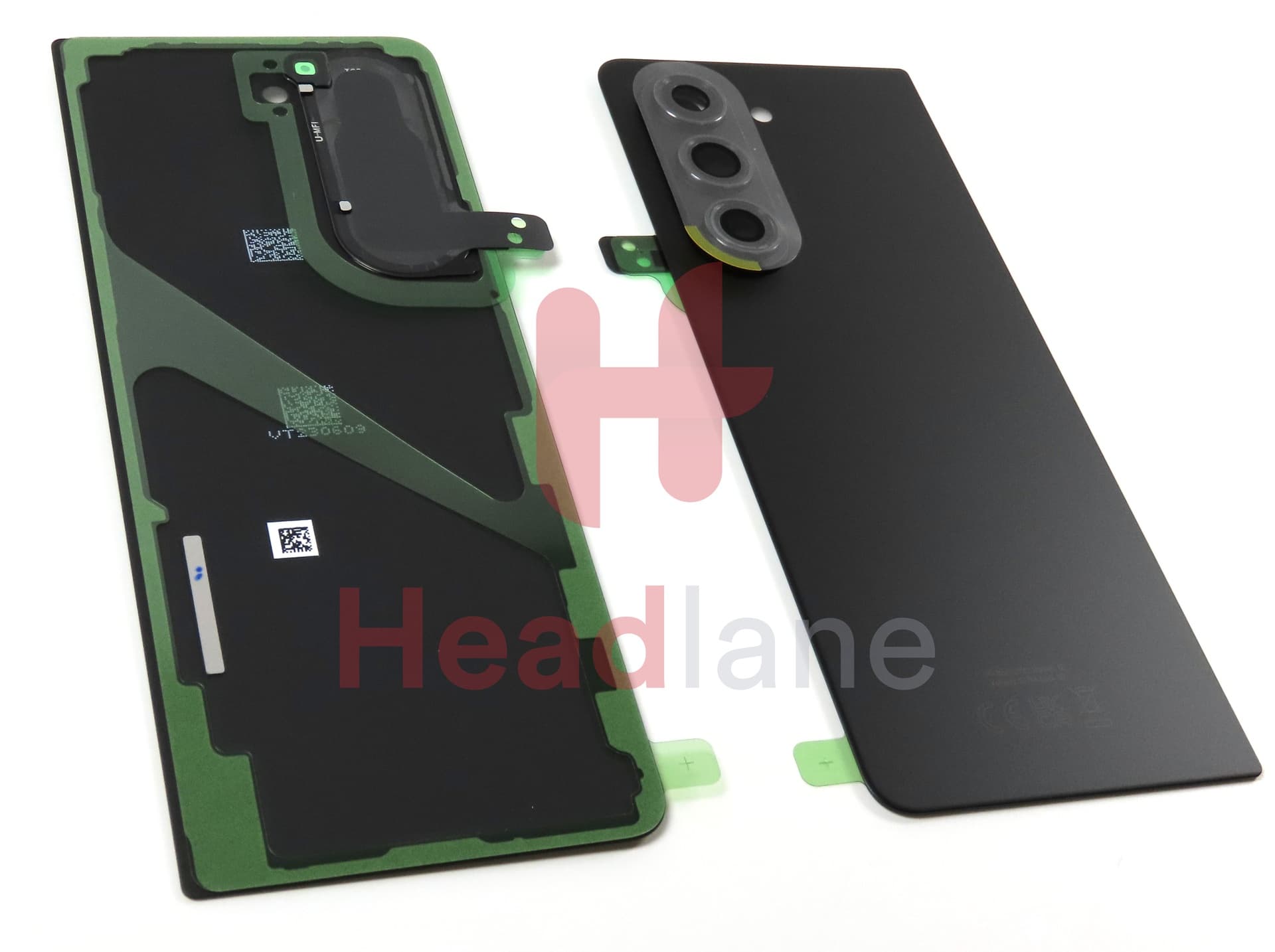 Samsung SM-F946 Galaxy Z Fold5 5G Back / Battery Cover - Phantom Black - view 2