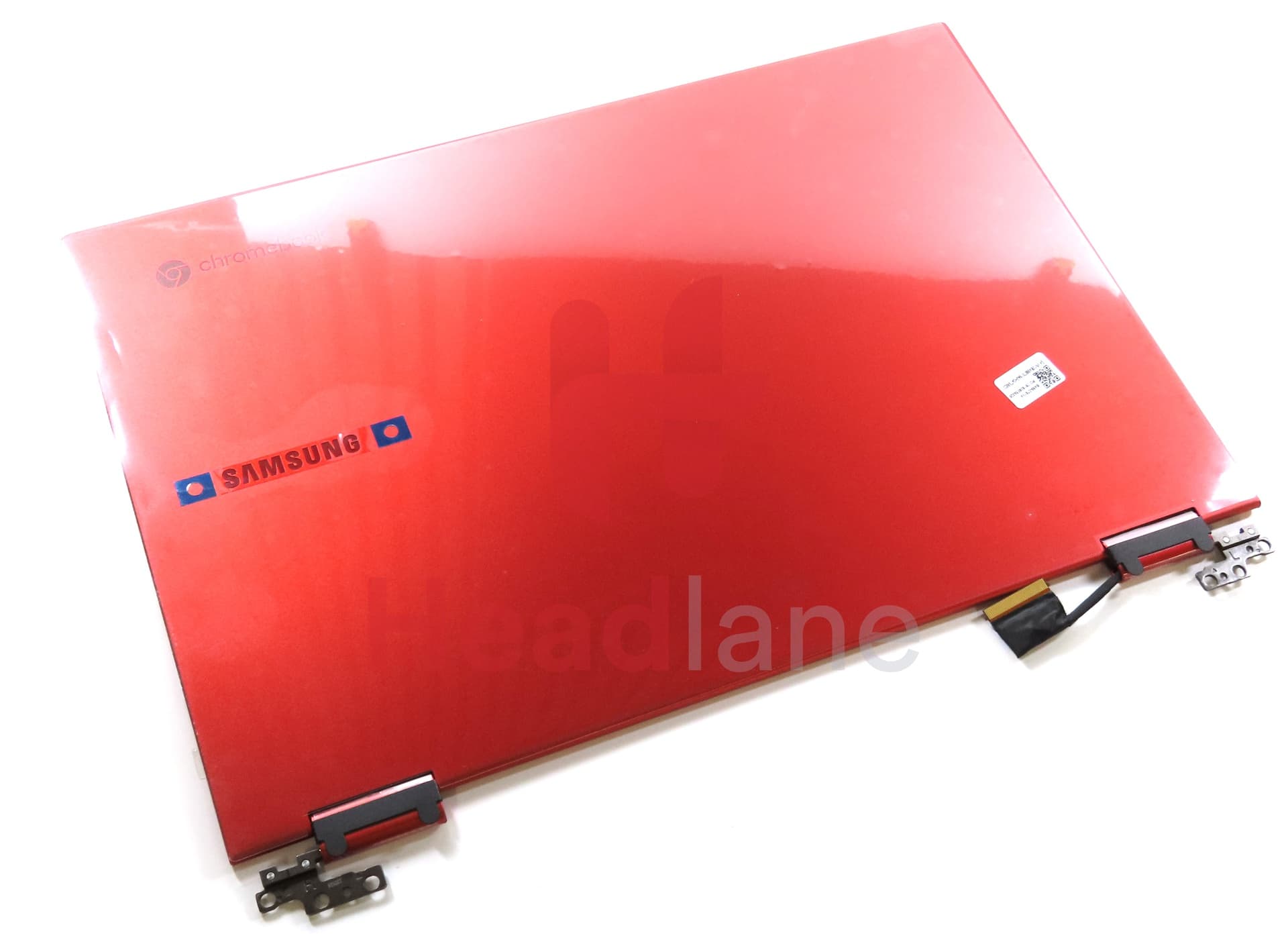 Samsung XE530QDA Galaxy Chromebook 2 LCD Display / Screen + Lid + Hinge - Red - view 2