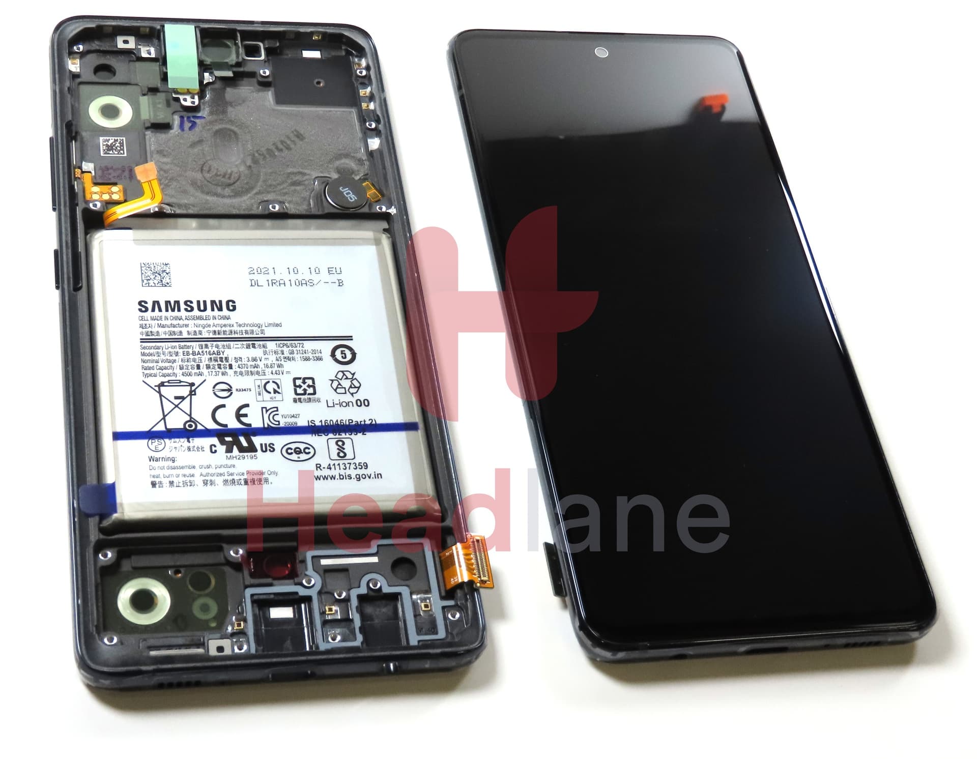 Samsung SM-A516U Galaxy A51 5G LCD Display / Screen + Touch + Battery (USA Version) - view 3