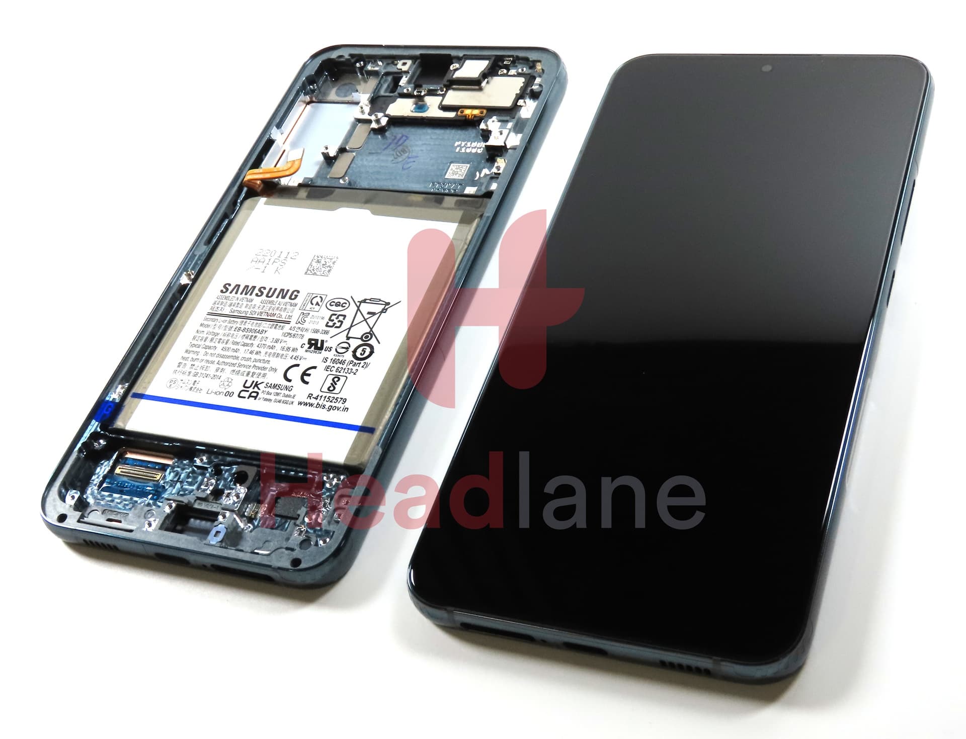 Samsung SM-S906U Galaxy S22+ / Plus LCD Display / Screen + Touch + Battery - Green (USA Version) - view 2