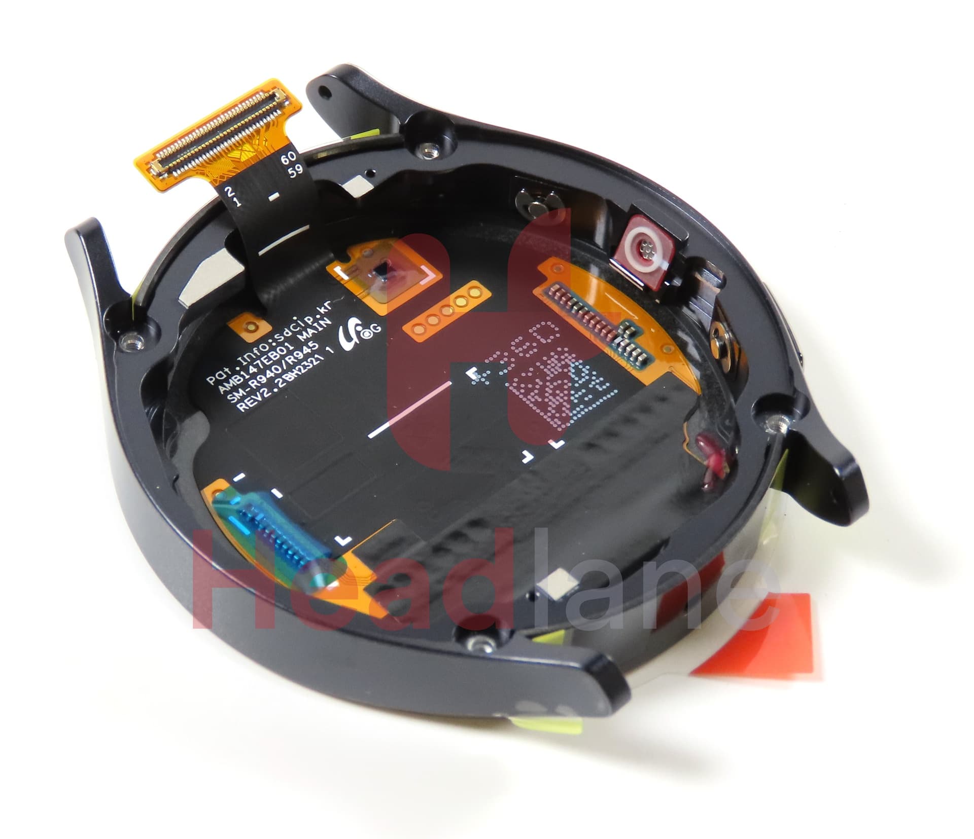 Samsung SM-R940 Galaxy Watch6 44mm (BT) LCD Display / Screen + Touch - Graphite - view 2