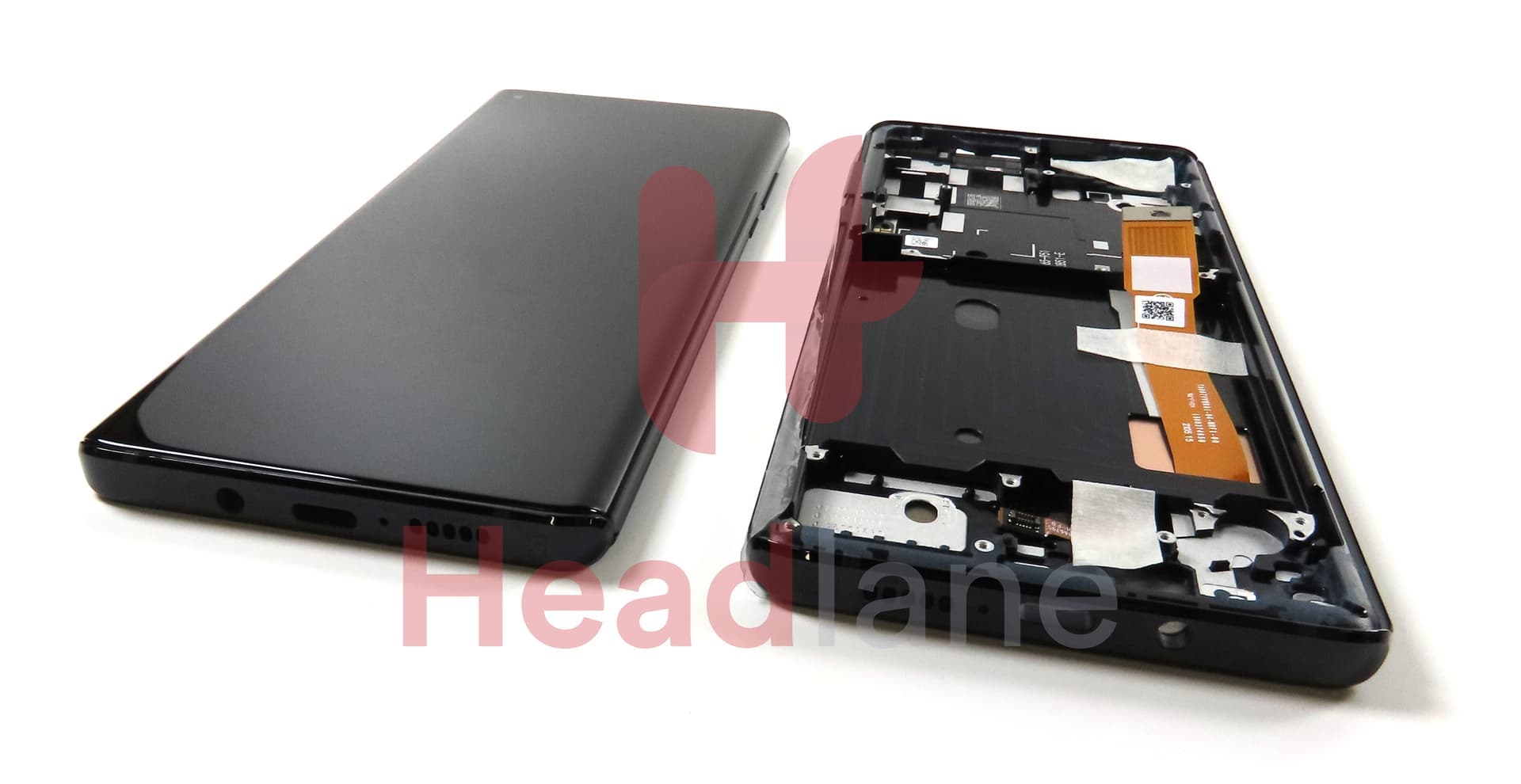 Motorola XT2063 Moto Edge LCD Display / Screen + Touch - Black - view 2