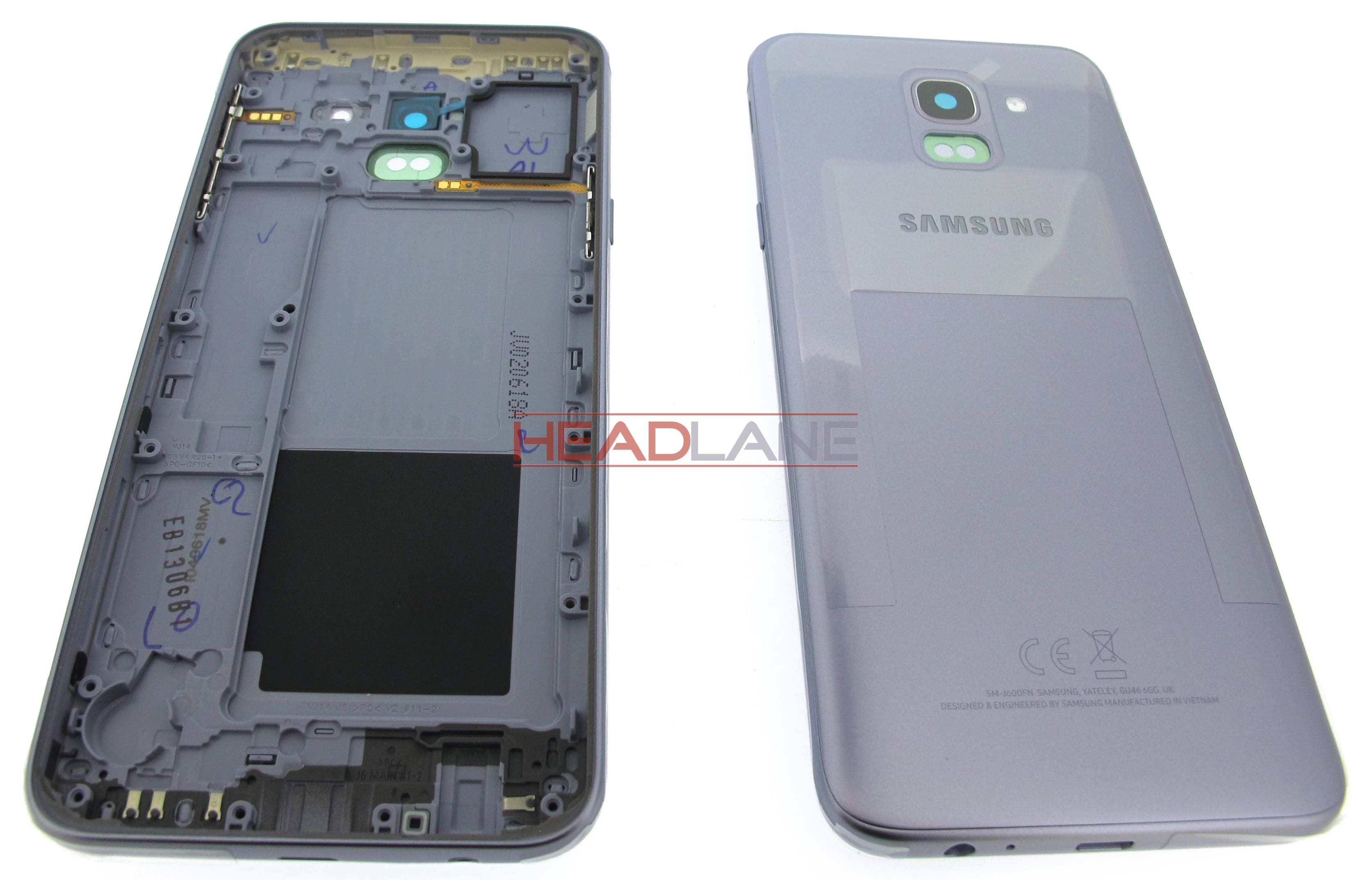 Samsung SM-J600 Galaxy J6 (2018) Back / Battery Cover - Lavender - view 2