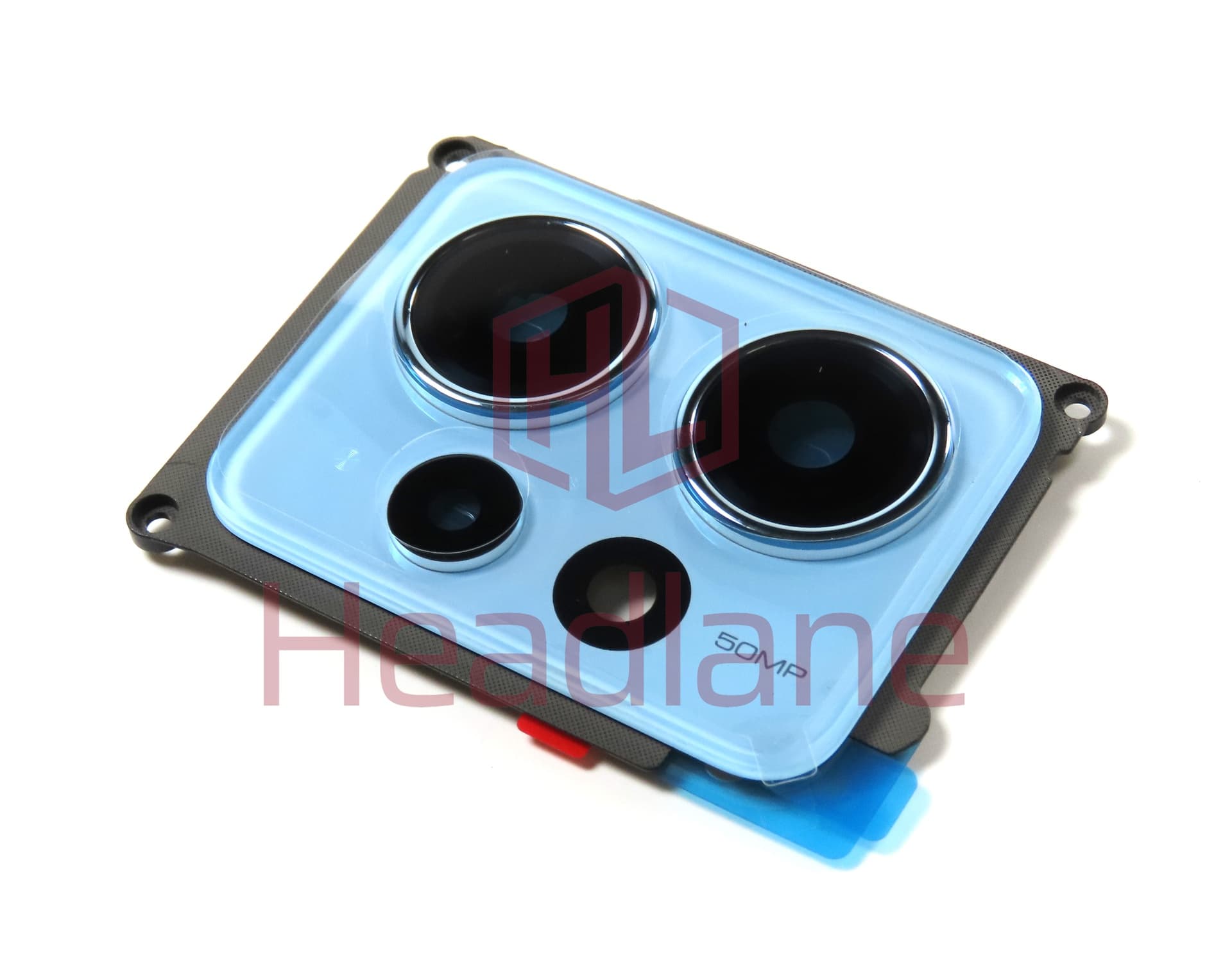 Xiaomi Redmi Note 12 4G Camera Cover / Frame + Lens - Blue - view 2