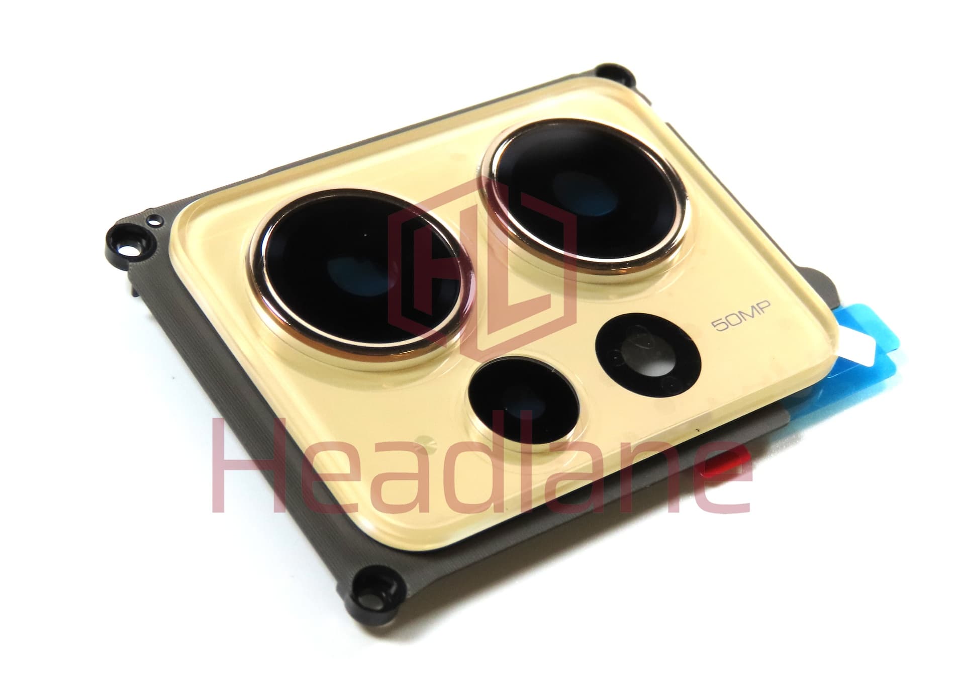 Xiaomi Redmi Note 12 4G Camera Cover / Frame + Lens - Gold - view 3