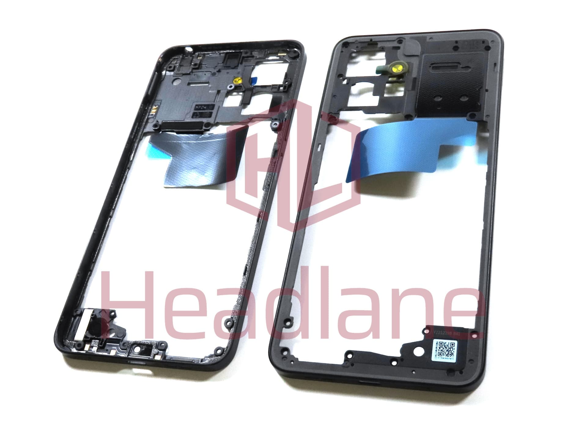 Xiaomi Redmi Note 12 4G Middle Cover / Chassis - Black - view 2