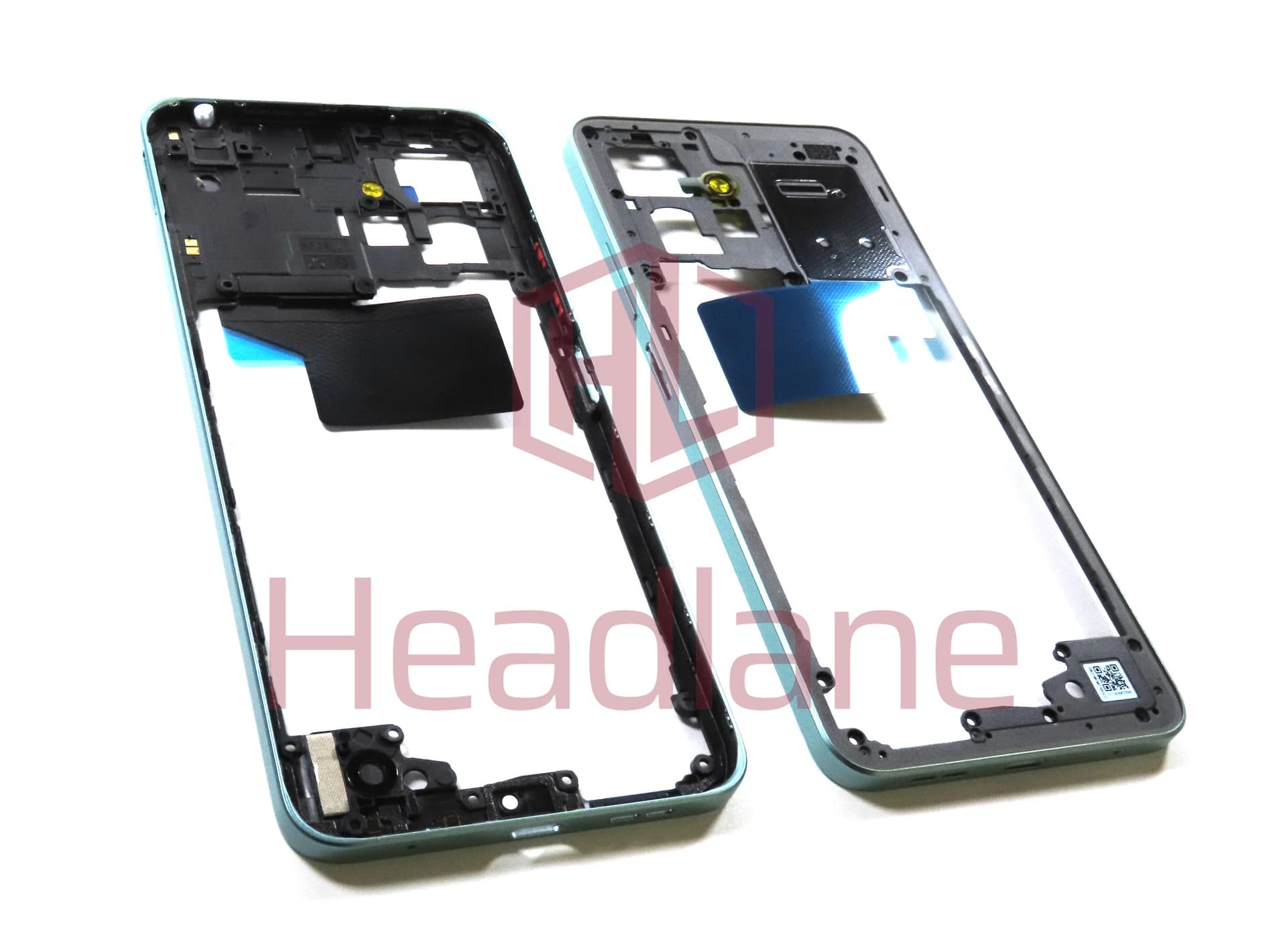 Xiaomi Redmi Note 12 4G Middle Cover / Chassis - Green - view 2