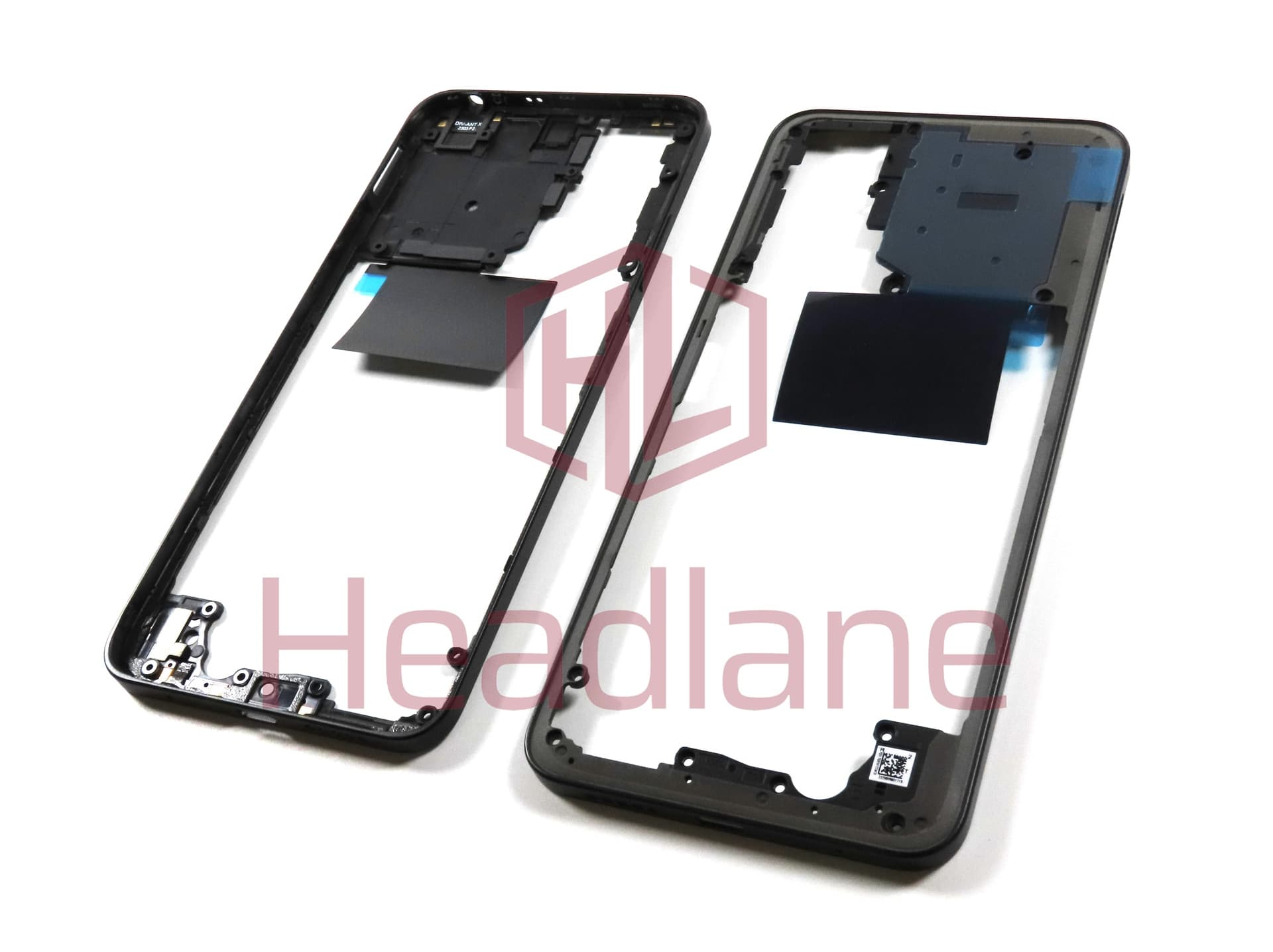 Xiaomi Redmi Note 12S Middle Cover / Chassis - Black - view 2