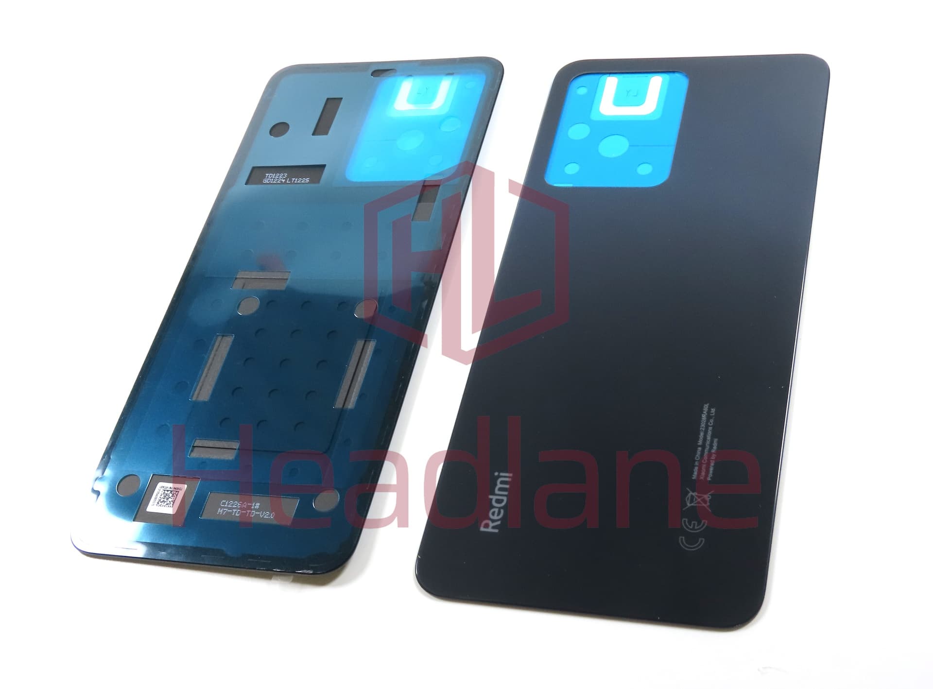Xiaomi Redmi Note 12 4G Back / Battery Cover - Black - view 2