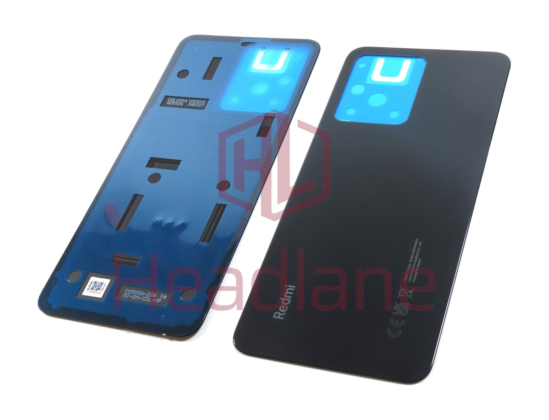 Xiaomi Redmi Note 12 4G Back / Battery Cover - Black (NFC) - view 2