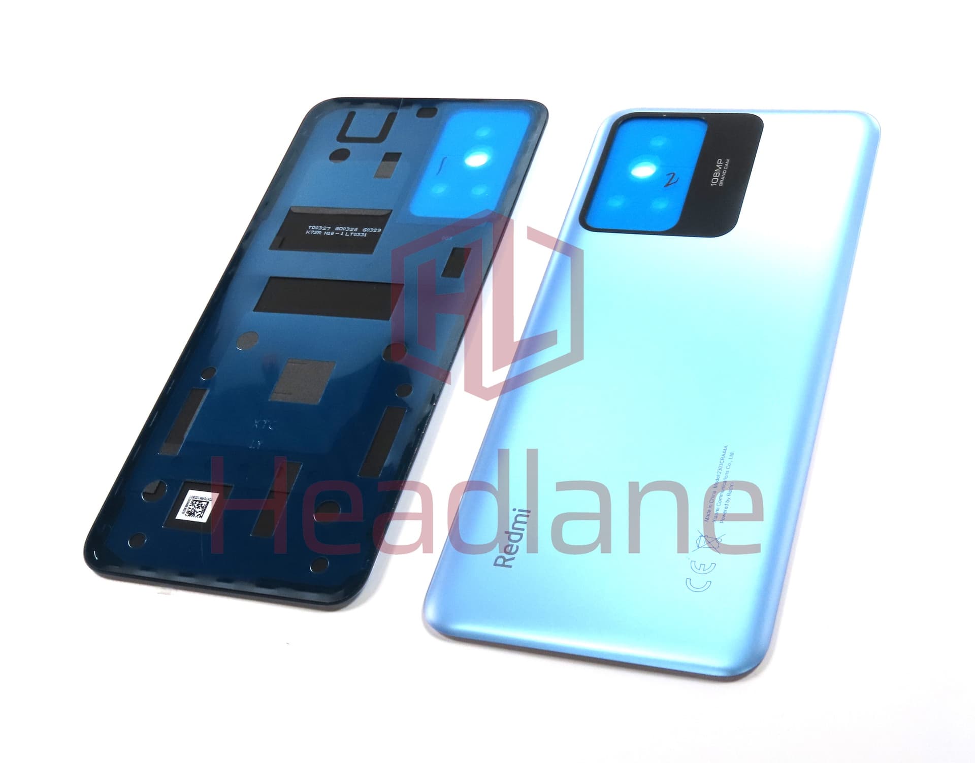 Xiaomi Redmi Note 12S Back / Battery Cover - Blue - view 2