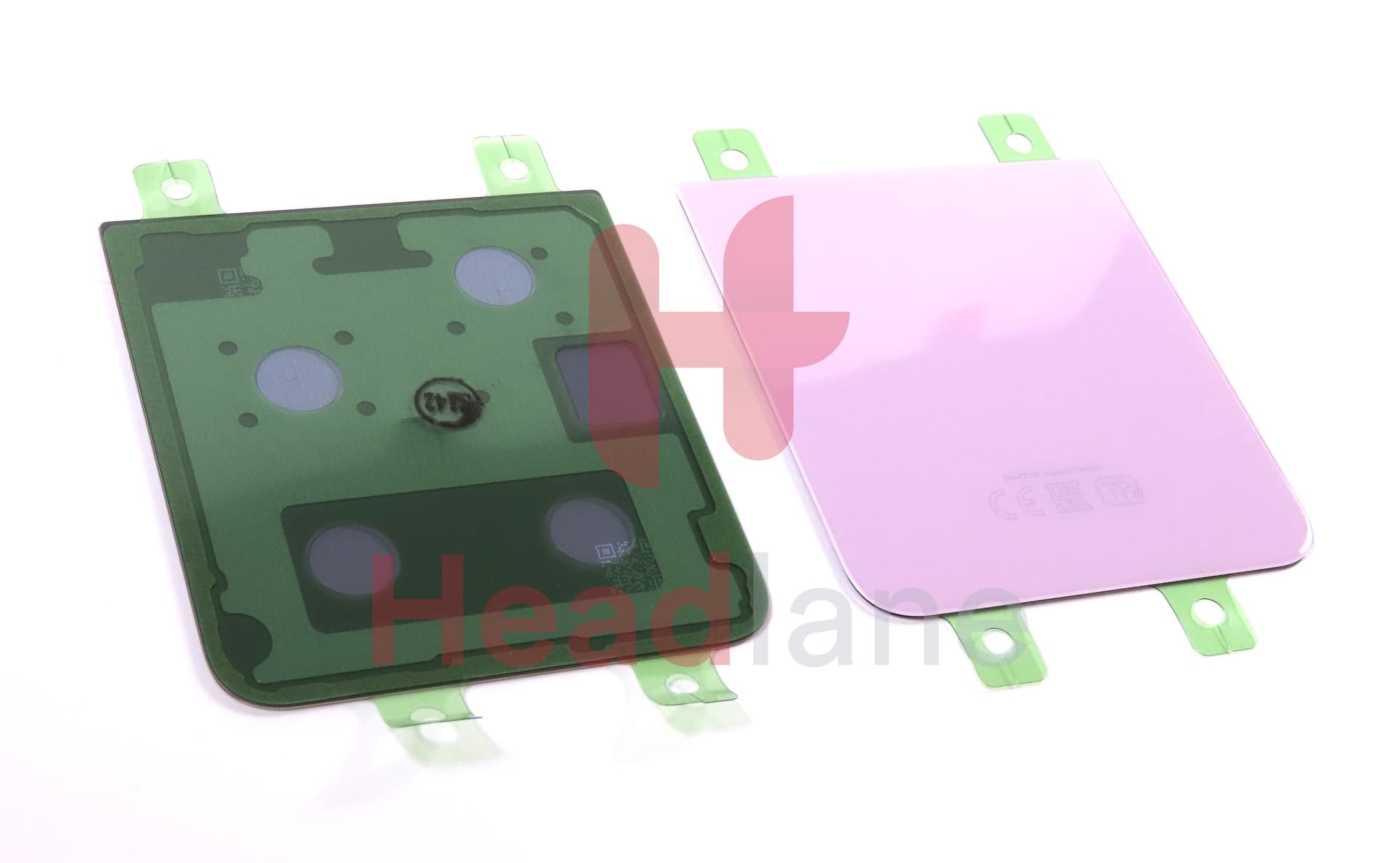 Samsung SM-F731 Galaxy Z Flip5 5G Back / Battery Cover - Lavender (CIS) - view 2