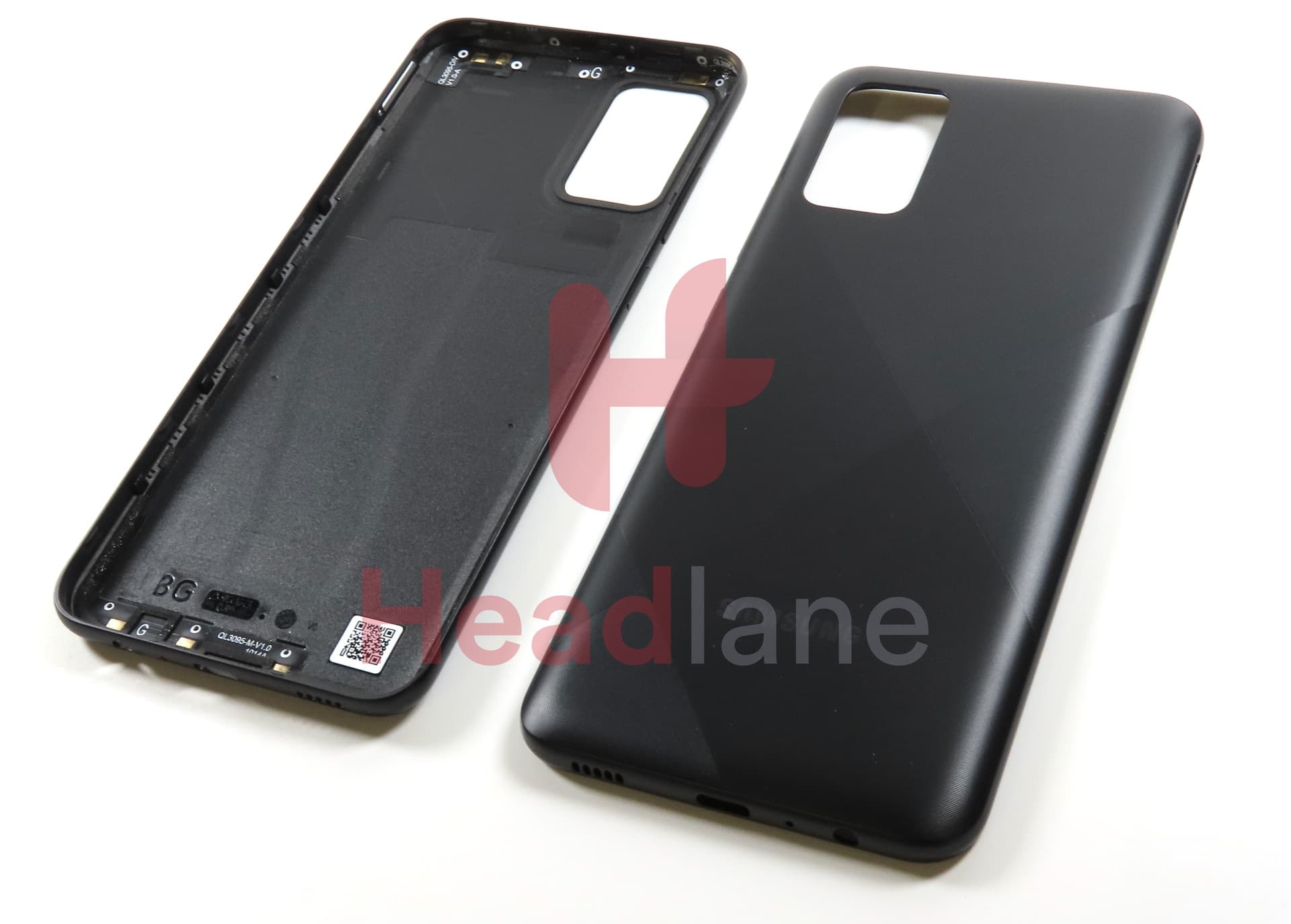 Samsung SM-A025 Galaxy A02s Back / Battery Cover - Black (Non EU Version) - view 2
