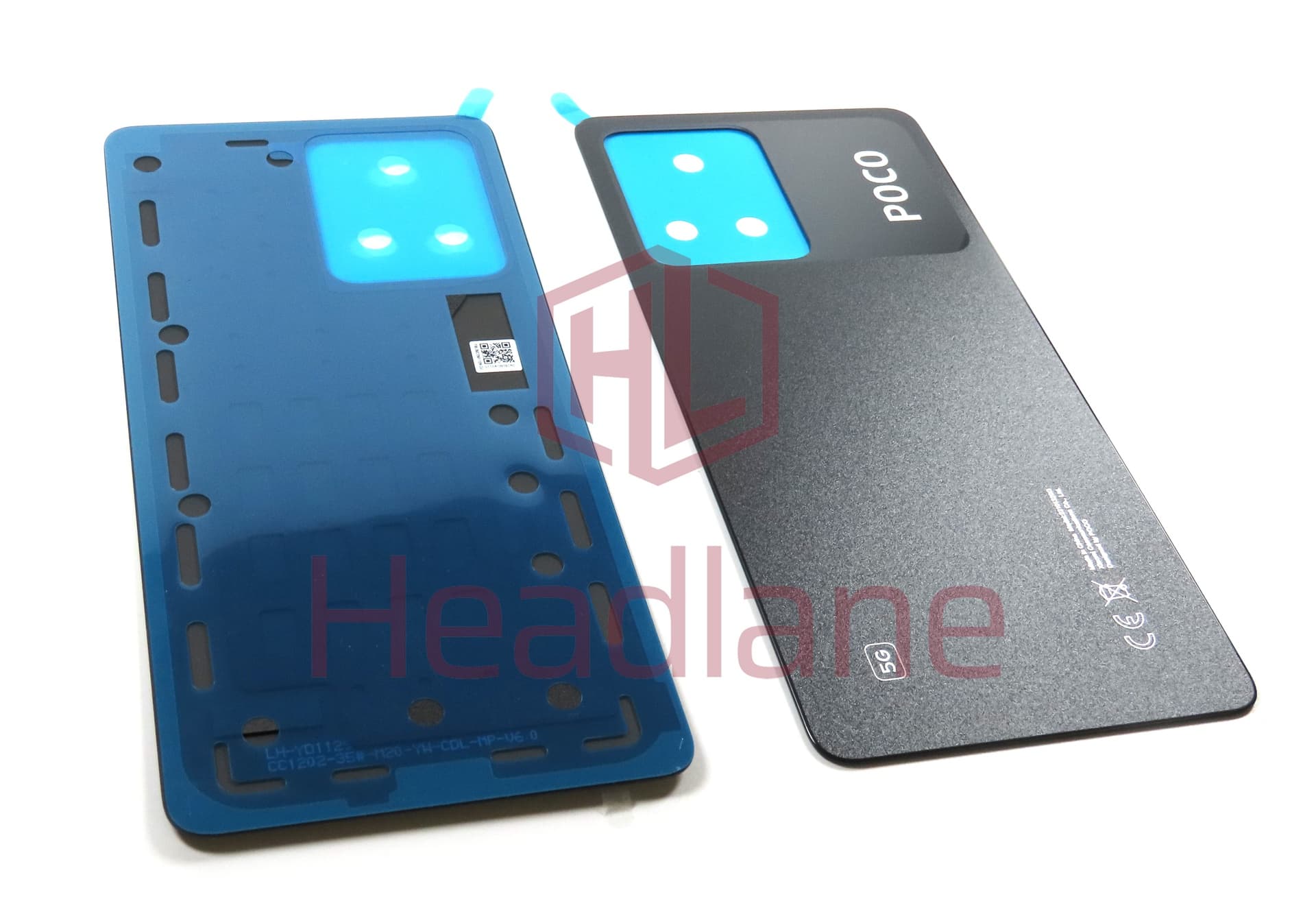 Xiaomi Poco X5 Pro 5G Back / Battery Cover - Black - view 2