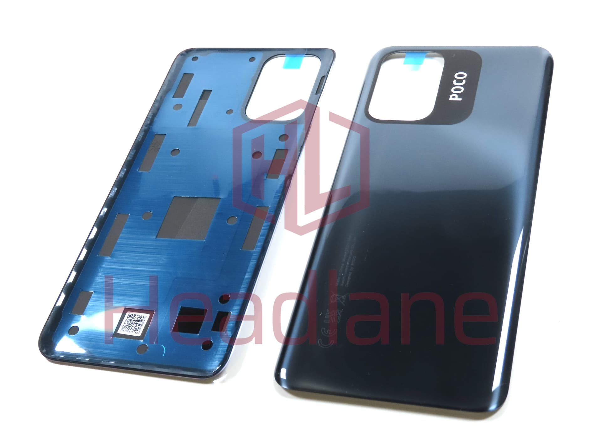 Xiaomi Poco M5S Back / Battery Cover - Black (UKCA) - view 2