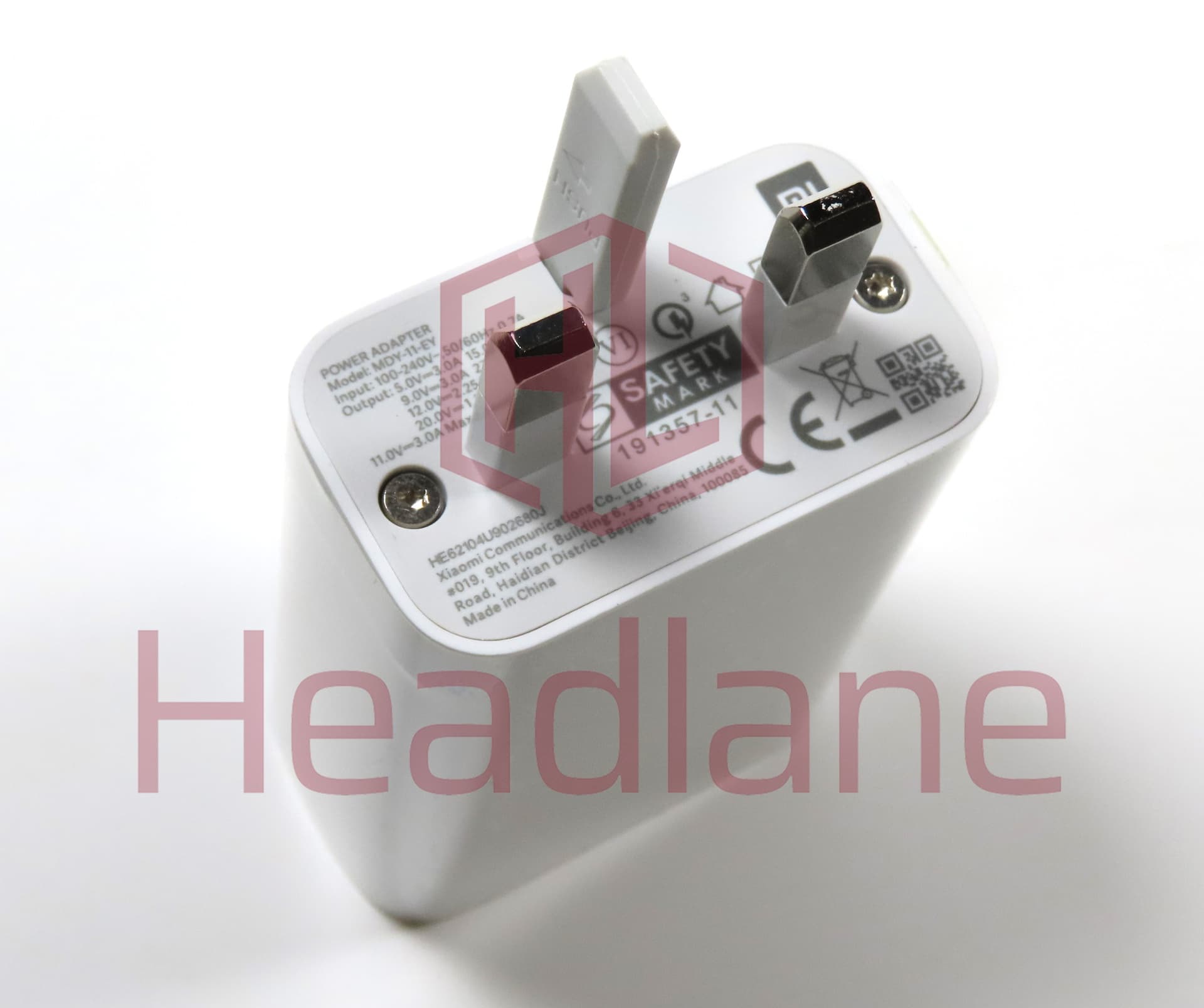 Xiaomi MDY-11-EY 33W Charger - White (Head only) - view 2