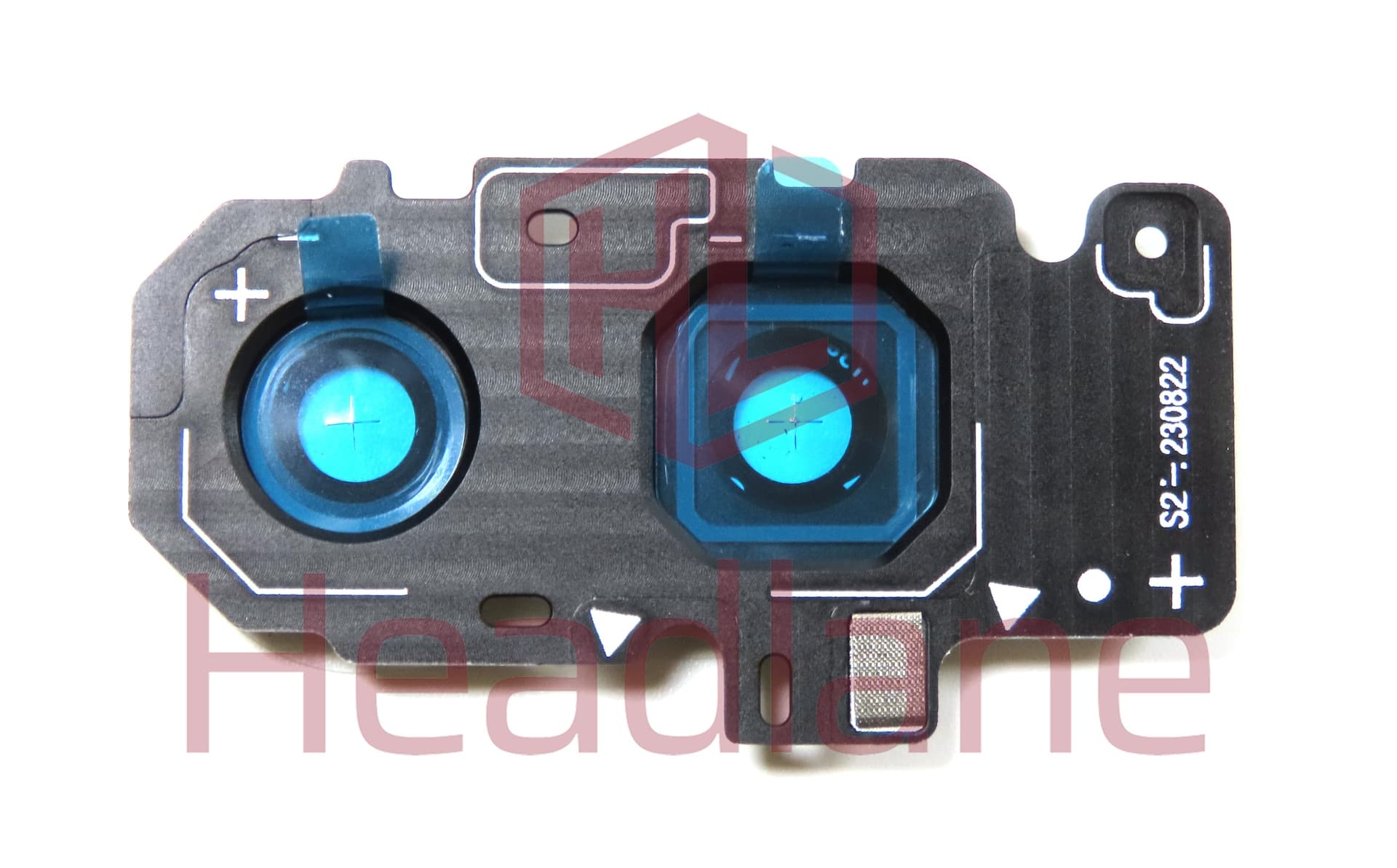 Samsung SM-X610 X616 Galaxy Tab S9 FE+ (WiFi / 5G) Camera Decoration / Frame - Graphite - view 3