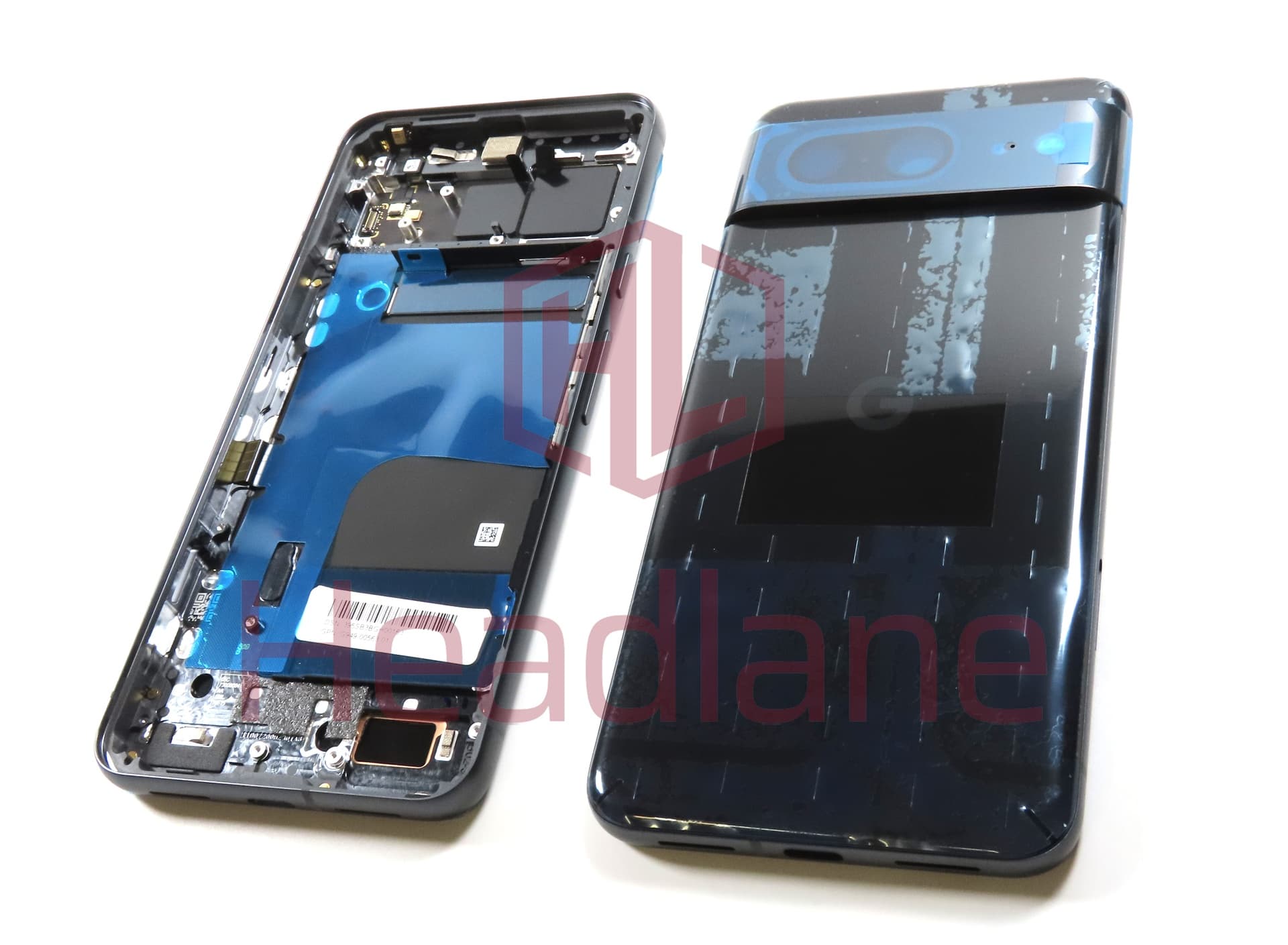 Google Pixel 8 Back / Battery Cover - Black / Obsidian - view 2