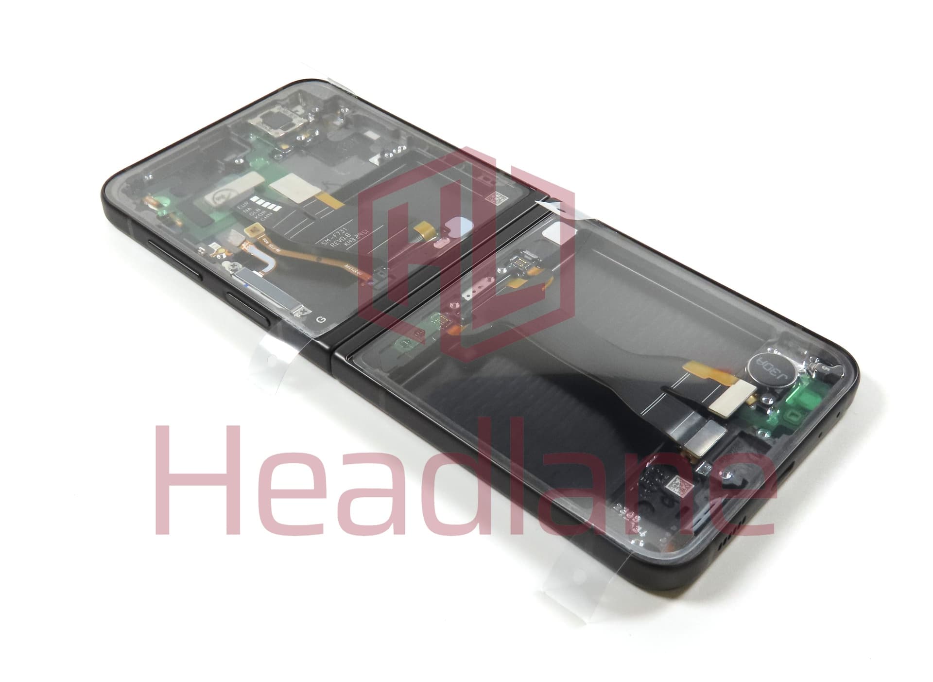 Samsung SM-F731 Galaxy Z Flip5 5G LCD Display / Screen + Touch - Blue / Green / Grey / Yellow - view 2