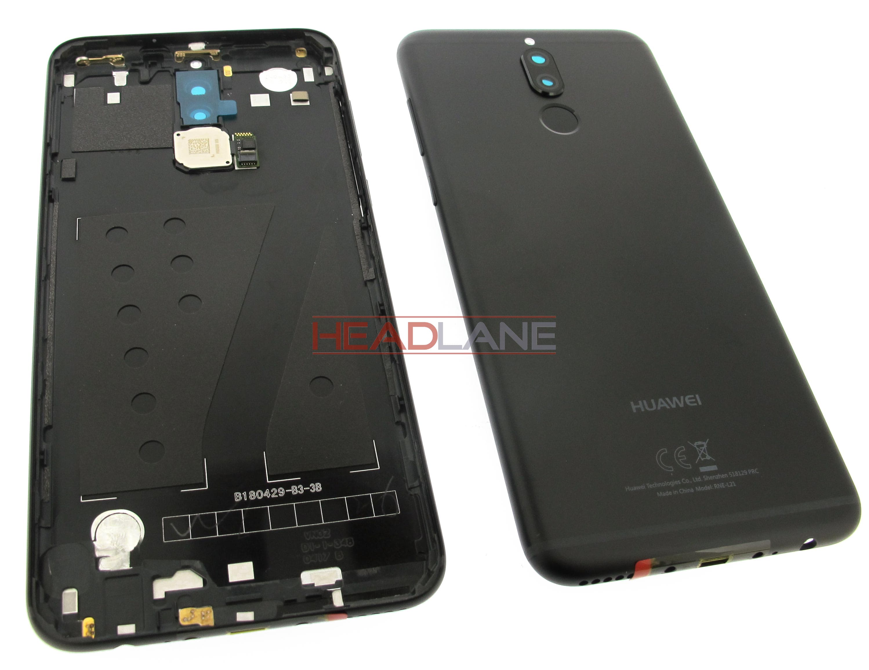 Huawei Mate 10 Lite Battery Cover - Black - view 2