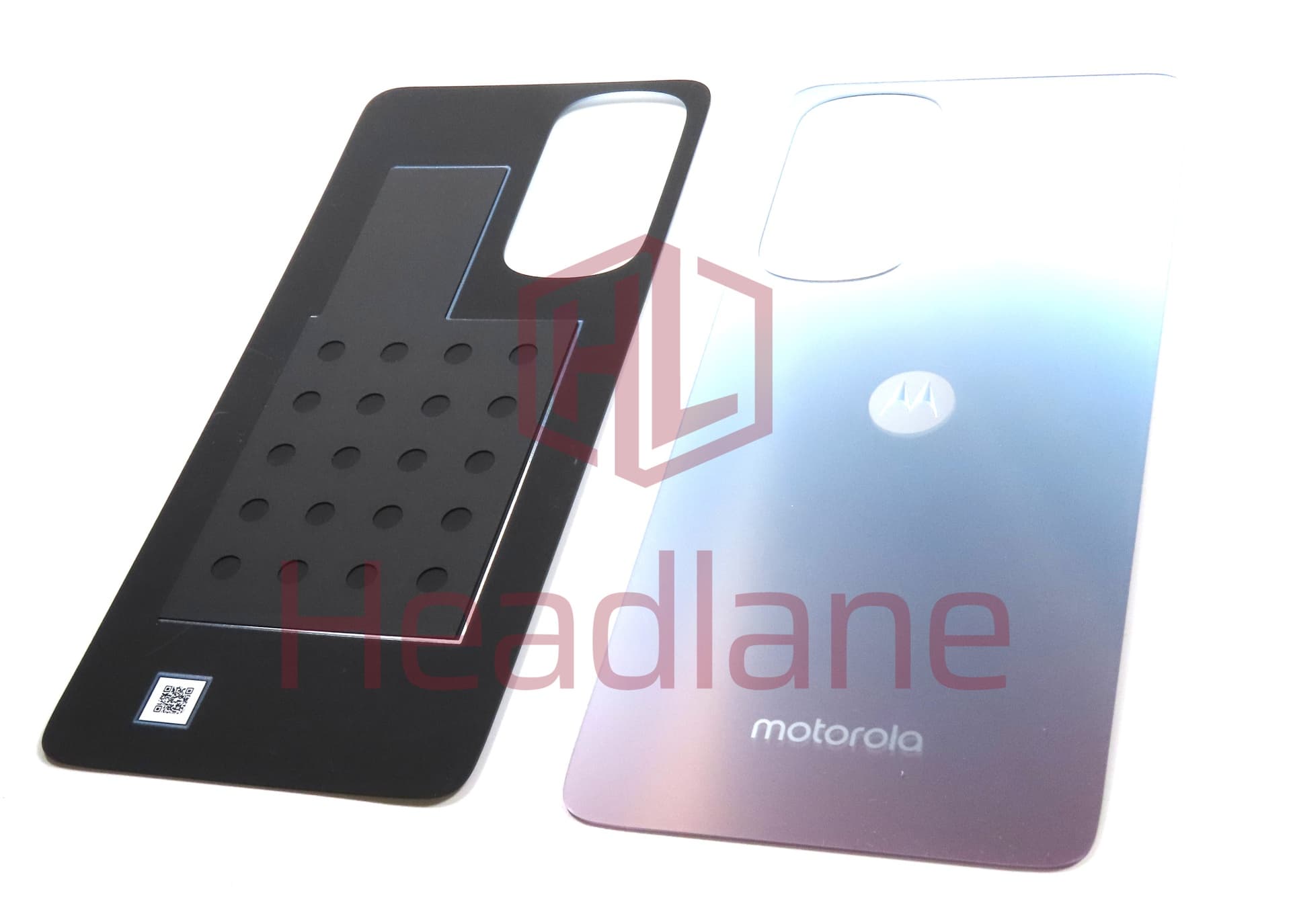 Motorola XT2203 Edge 30 Back / Battery Cover - Silver - view 2