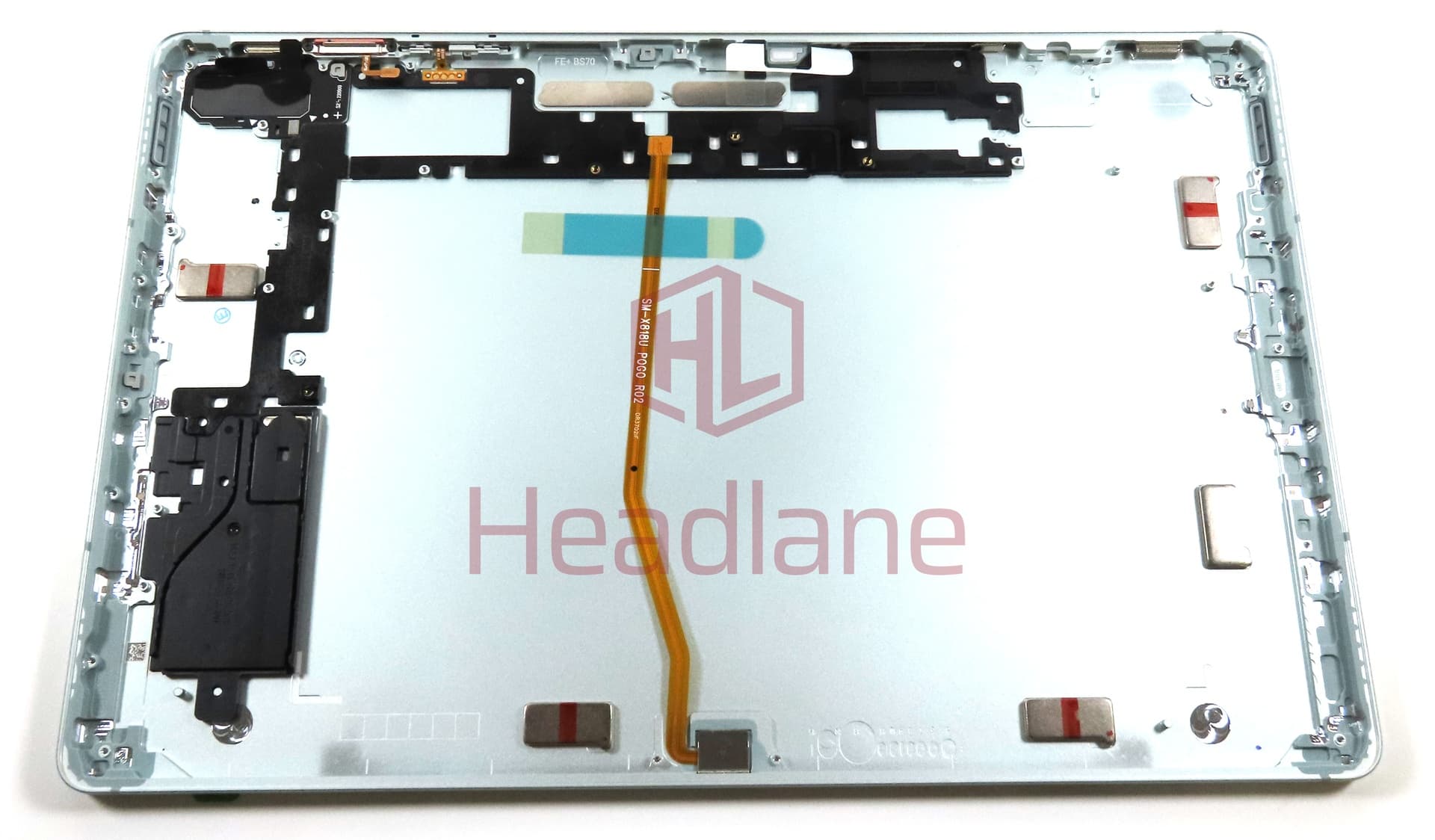 Samsung SM-X610 X616 Galaxy Tab S9 FE+ (WiFi / 5G) Back / Battery Cover - Mint - view 2