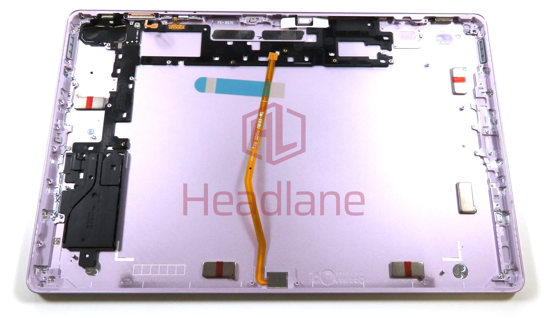 Samsung SM-X610 X616 Galaxy Tab S9 FE+ (WiFi / 5G) Back / Battery Cover - Lavender - view 2