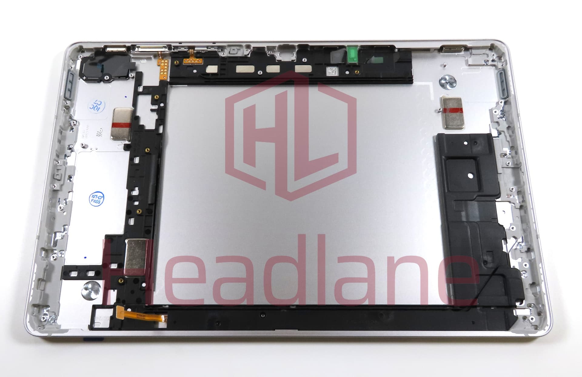 Samsung SM-X510 X516 Galaxy Tab S9 FE (WiFi/5G) Back / Battery Cover - Silver - view 2