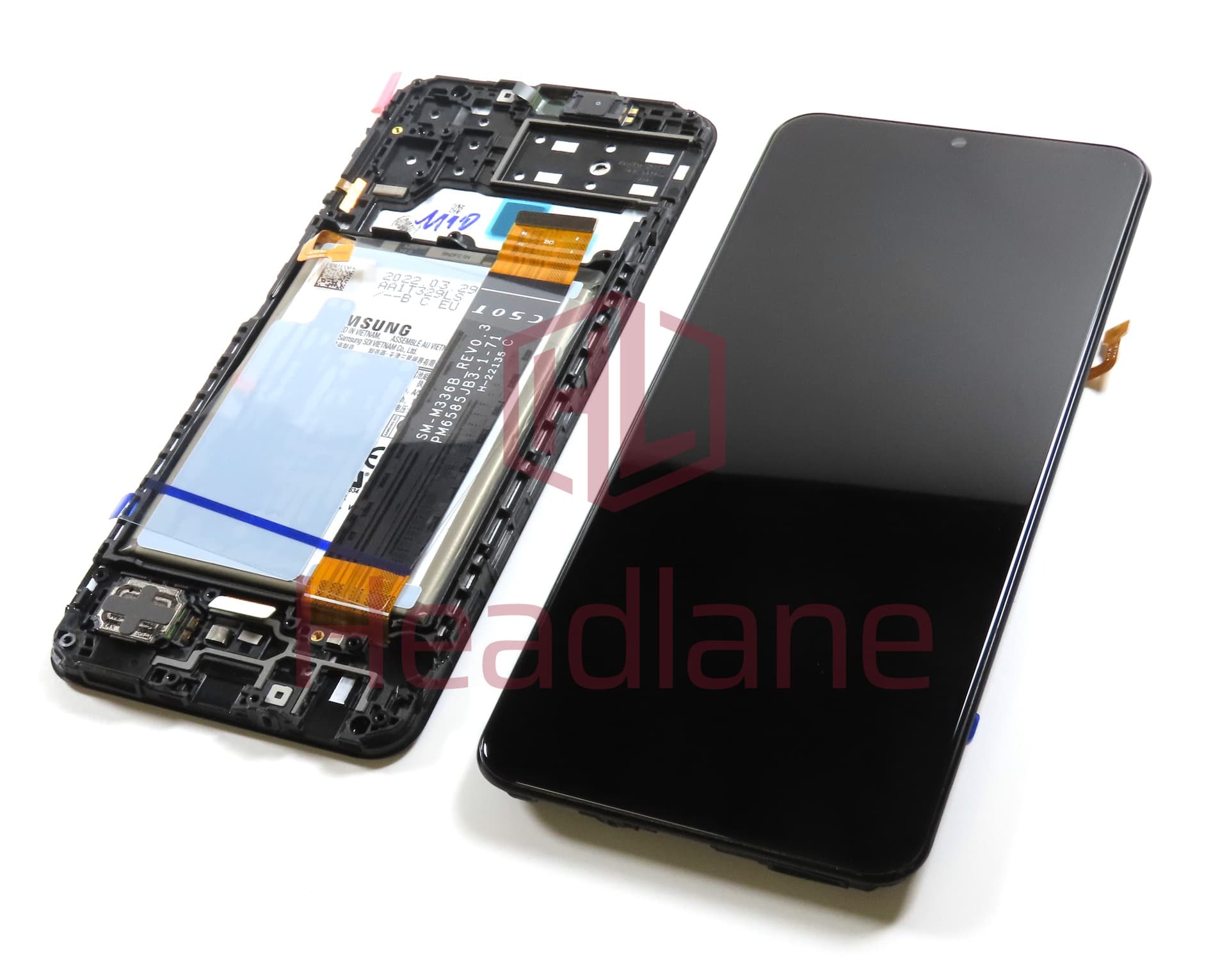 Samsung SM-A135 Galaxy A13 LCD Display / Screen + Touch + Battery - view 2