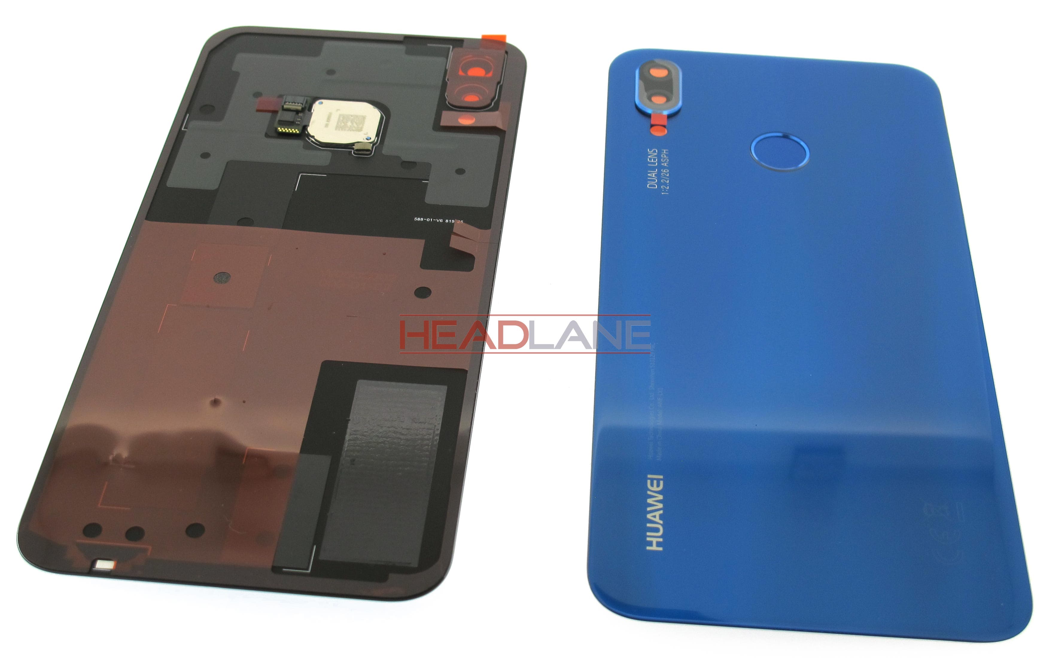 Huawei P20 Lite Back / Battery Cover - Blue - view 2