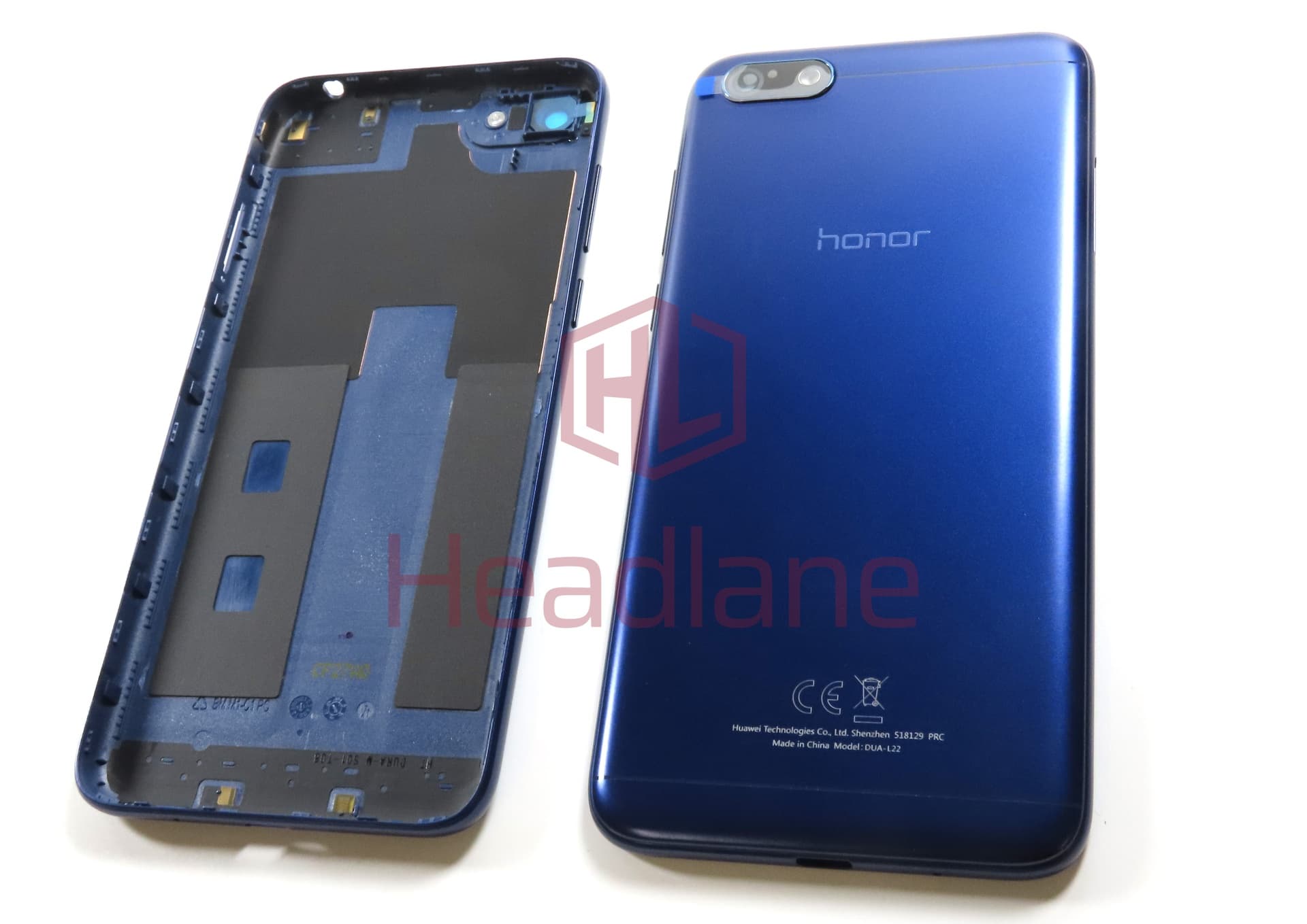 Huawei Honor 7S Back / Battery Cover - Blue - view 2