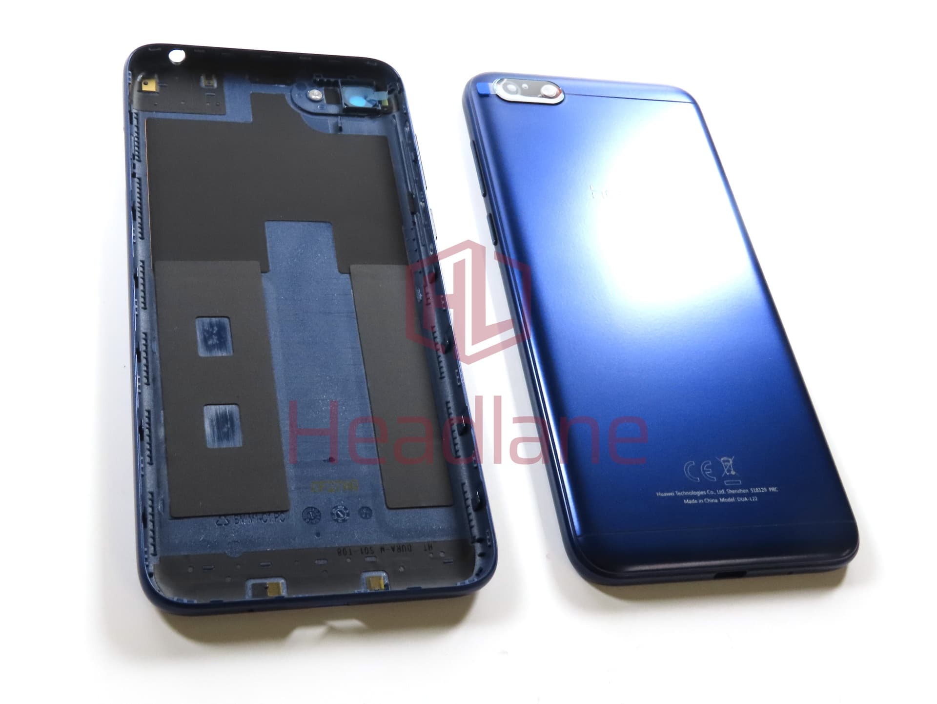 Huawei Honor 7S Back / Battery Cover - Blue - view 3