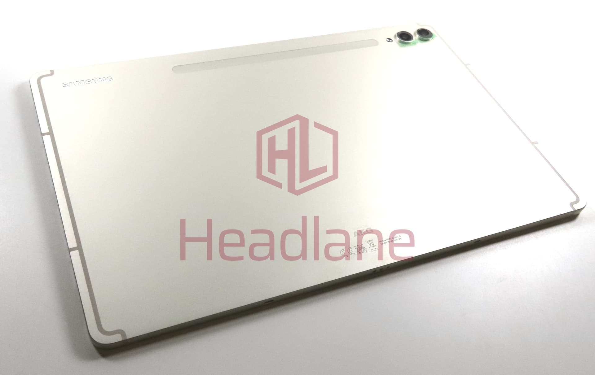 Samsung SM-X810 X816 Galaxy Tab S9+ WiFi / 5G Back / Battery Cover - Cream - view 2