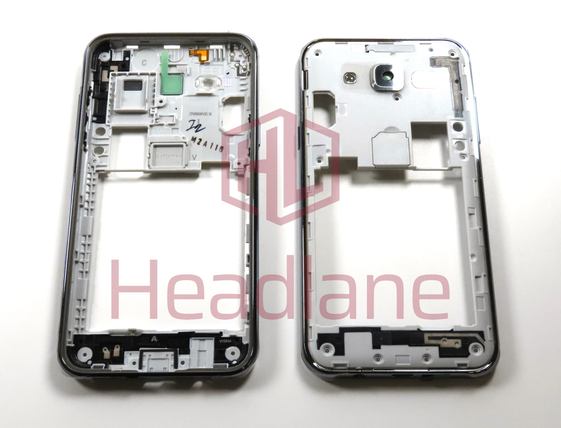 Samsung SM-J500 Galaxy J5 Middle Cover / Chassis - Black - view 2