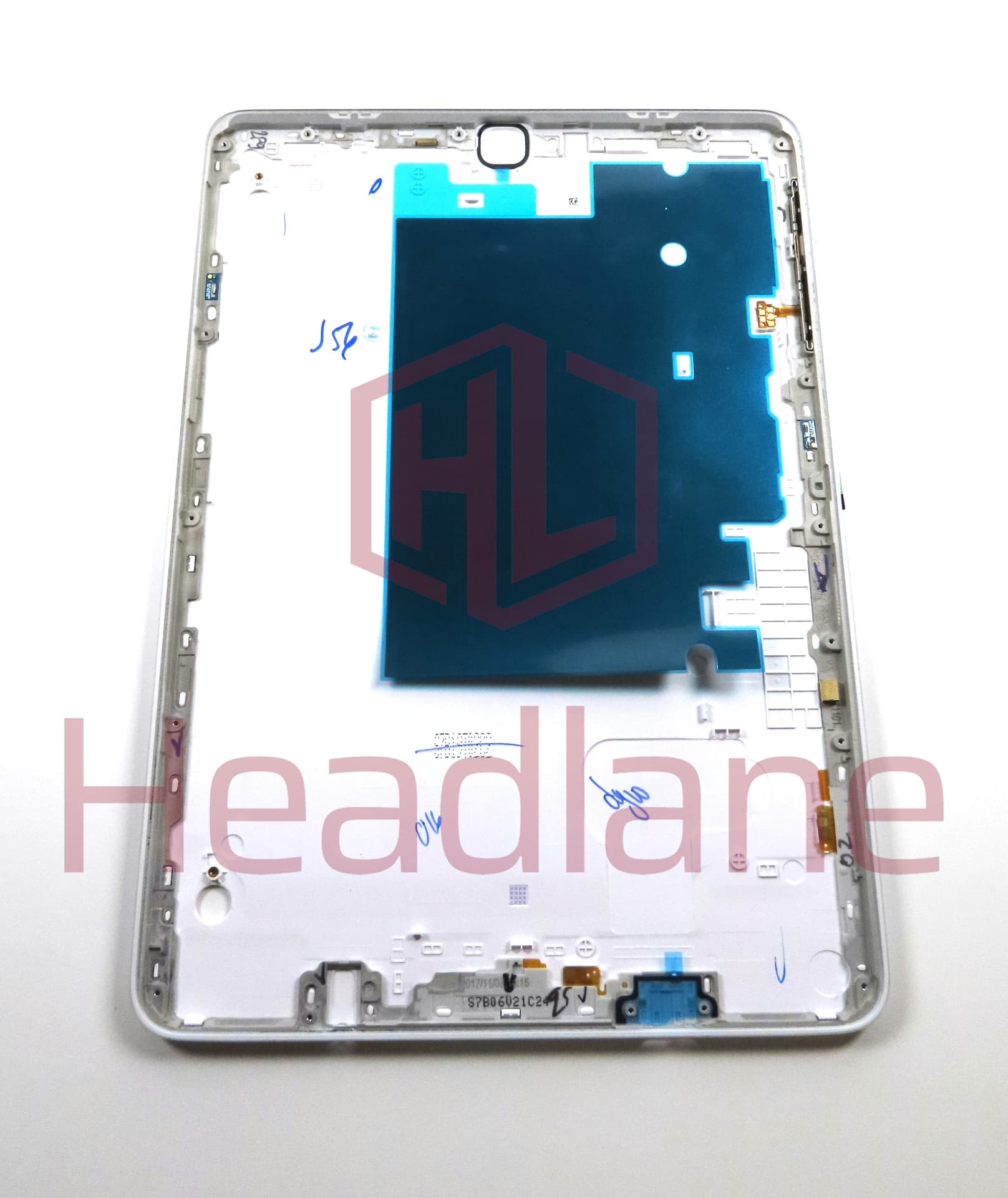 Samsung SM-T810 Galaxy Tab S2 9.7" Back / Battery Cover - White - view 2