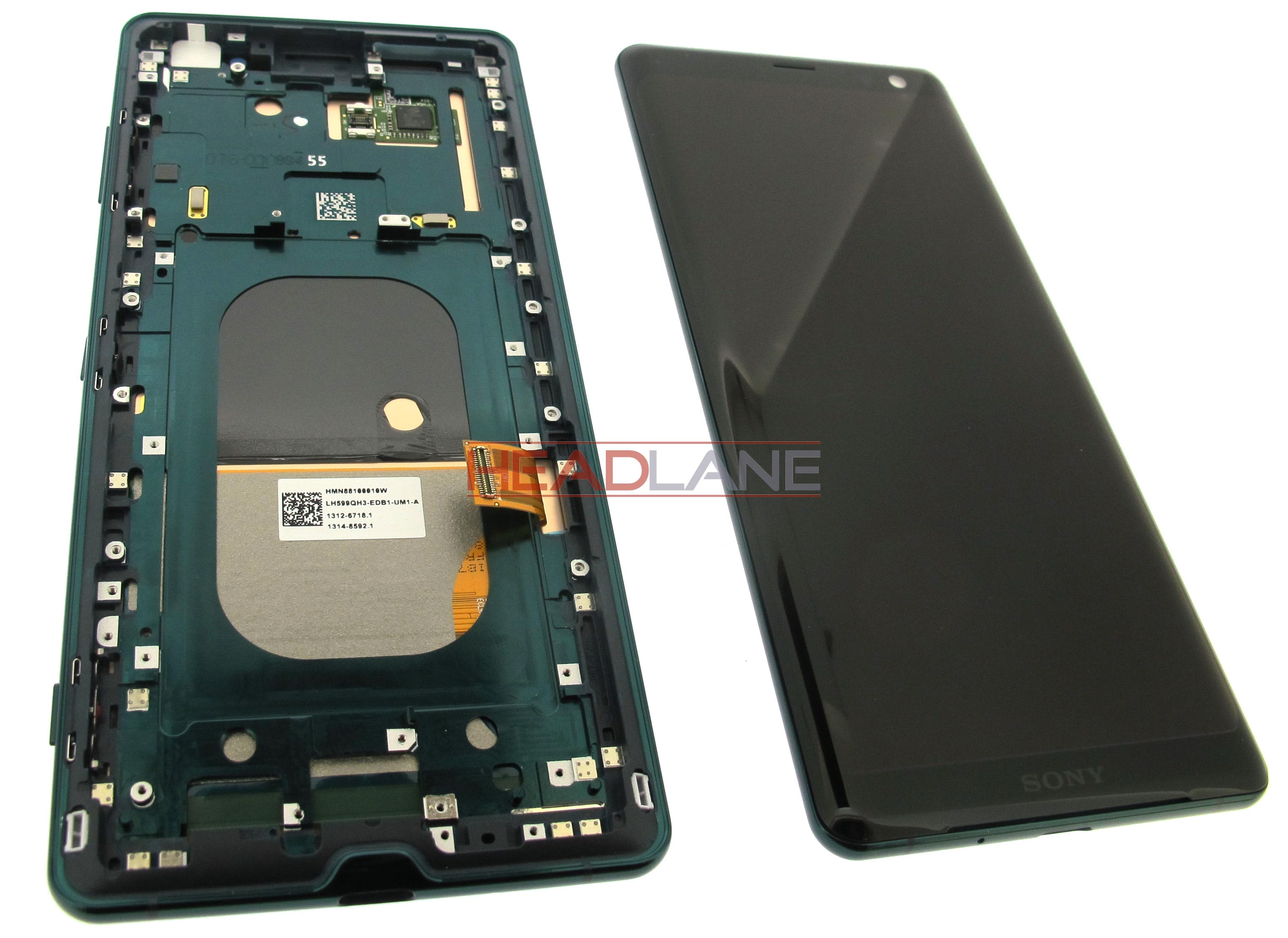 Sony H8416 H9436 Xperia XZ3 LCD Display / Screen + Touch - Green - view 2