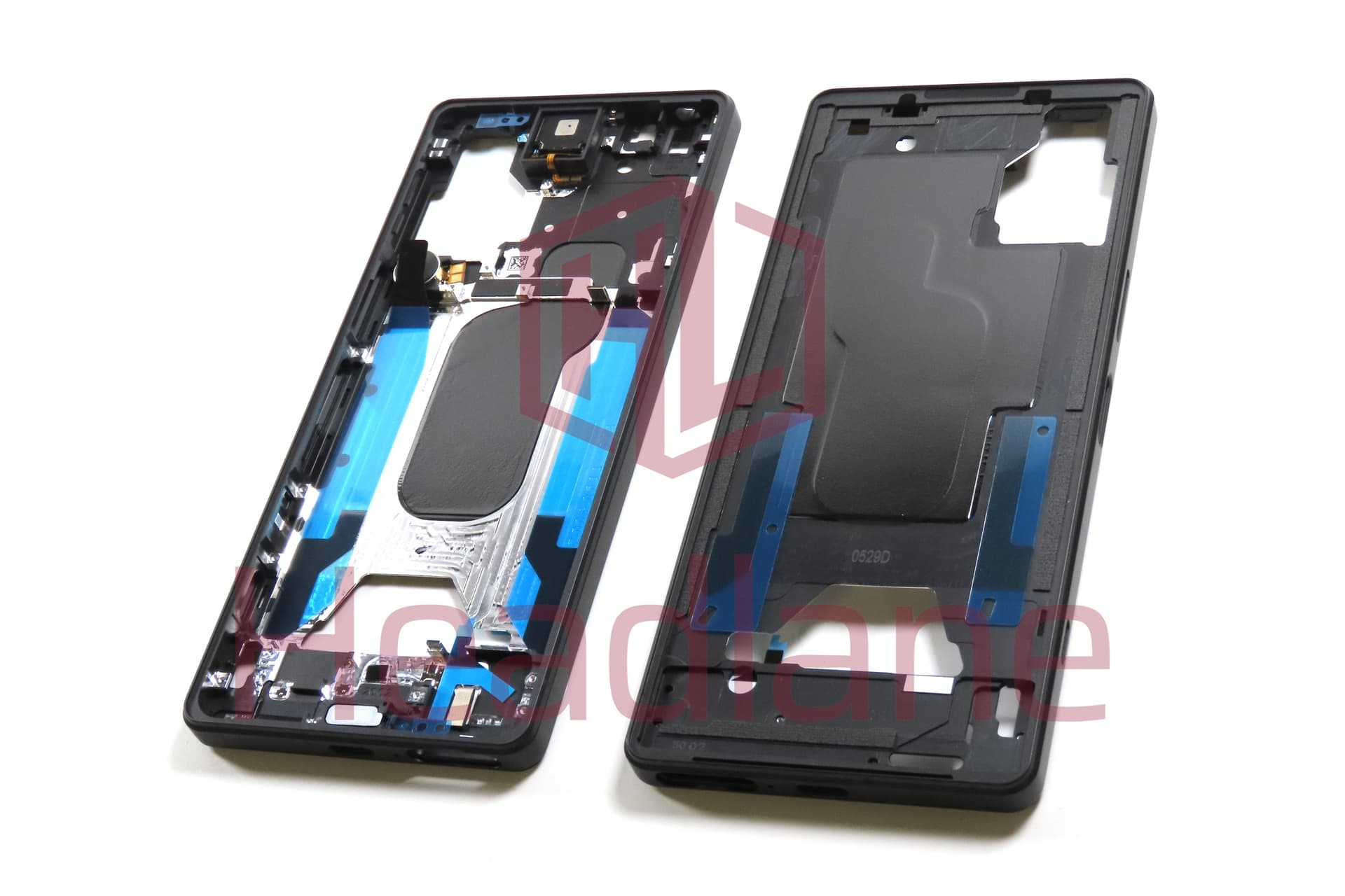 Sony XQ-DE54 Xperia 5 V Middle Cover / Chassis - Black - view 2