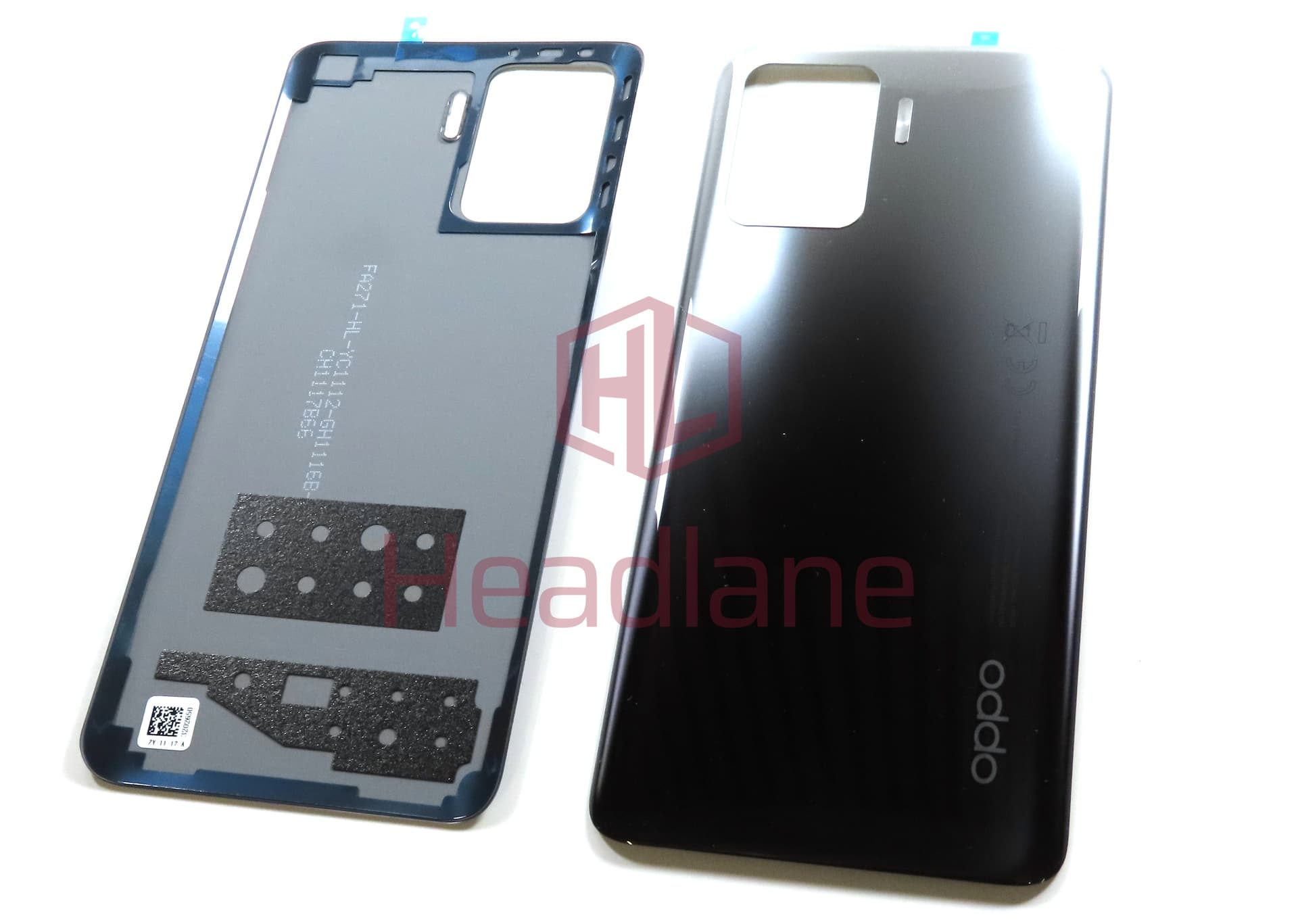 Oppo CPH2217 CPH2203 CPH2285 CPH2205 Reno5 F / A94 4G / F19 Pro / Reno5 Lite Back / Battery Cover - Black - view 2