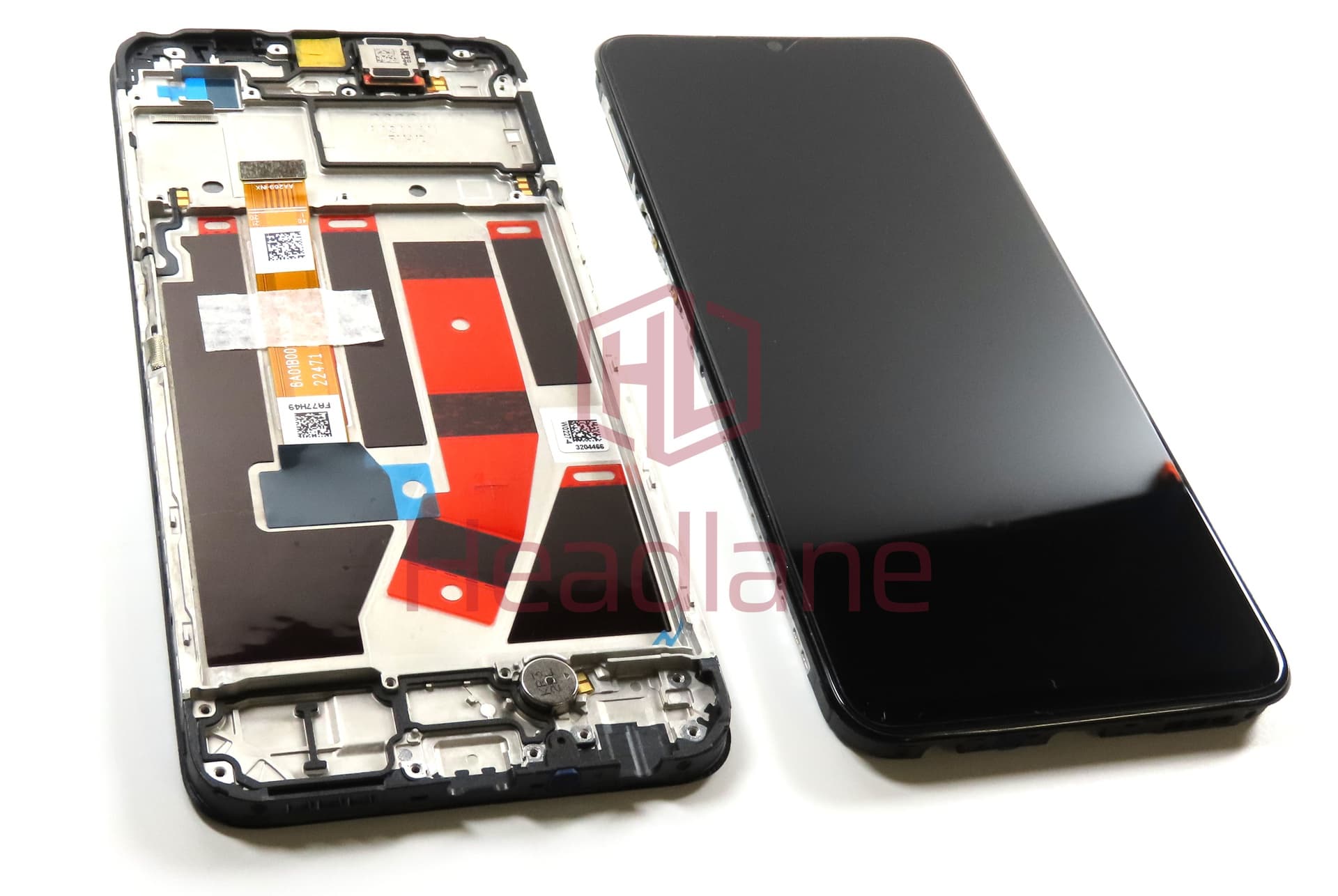 Oppo CPH2387 A57 4G LCD Display / Screen + Touch - Black - view 3