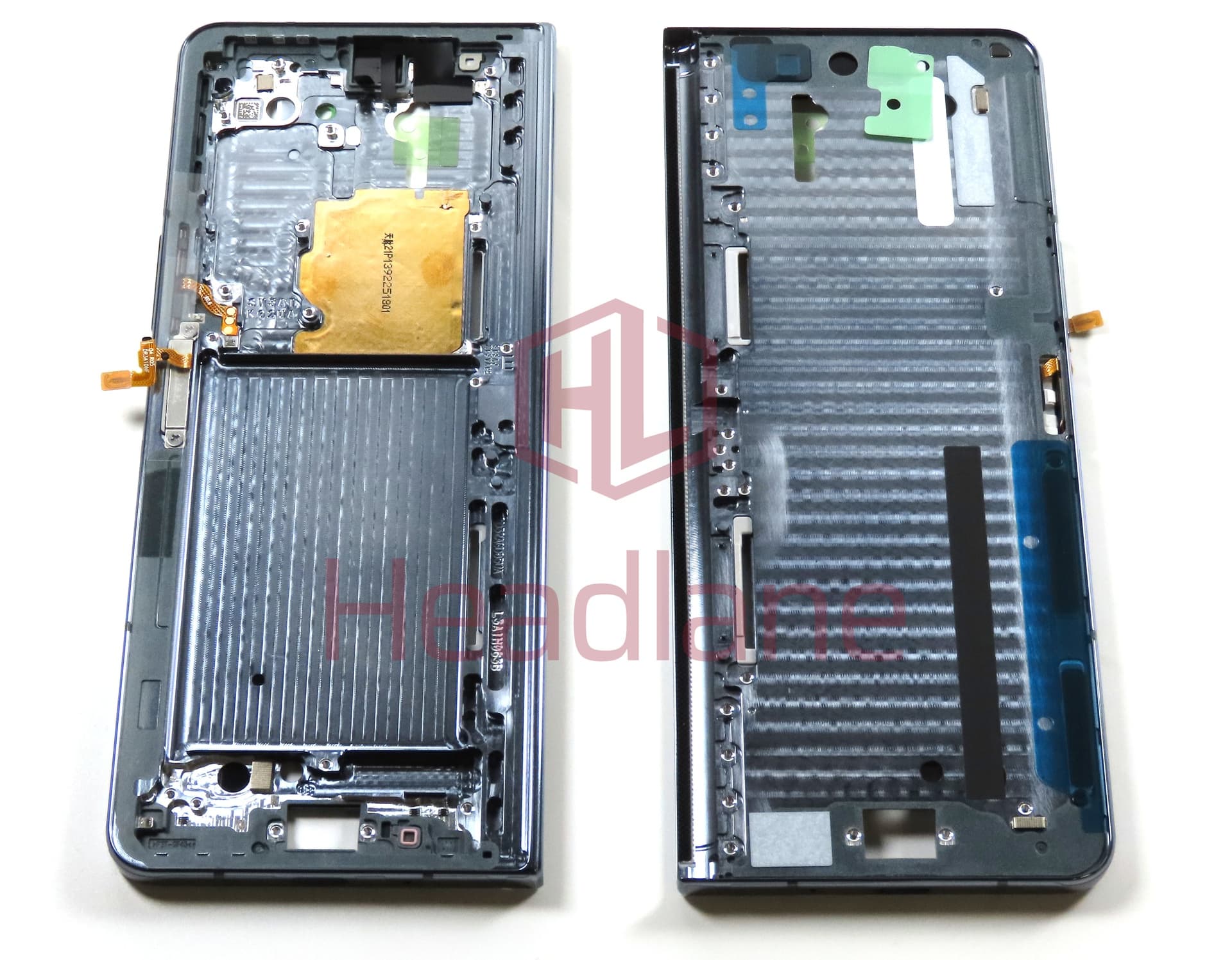 Samsung SM-F936 Galaxy Z Fold4 5G Front Frame - Greygreen - view 2