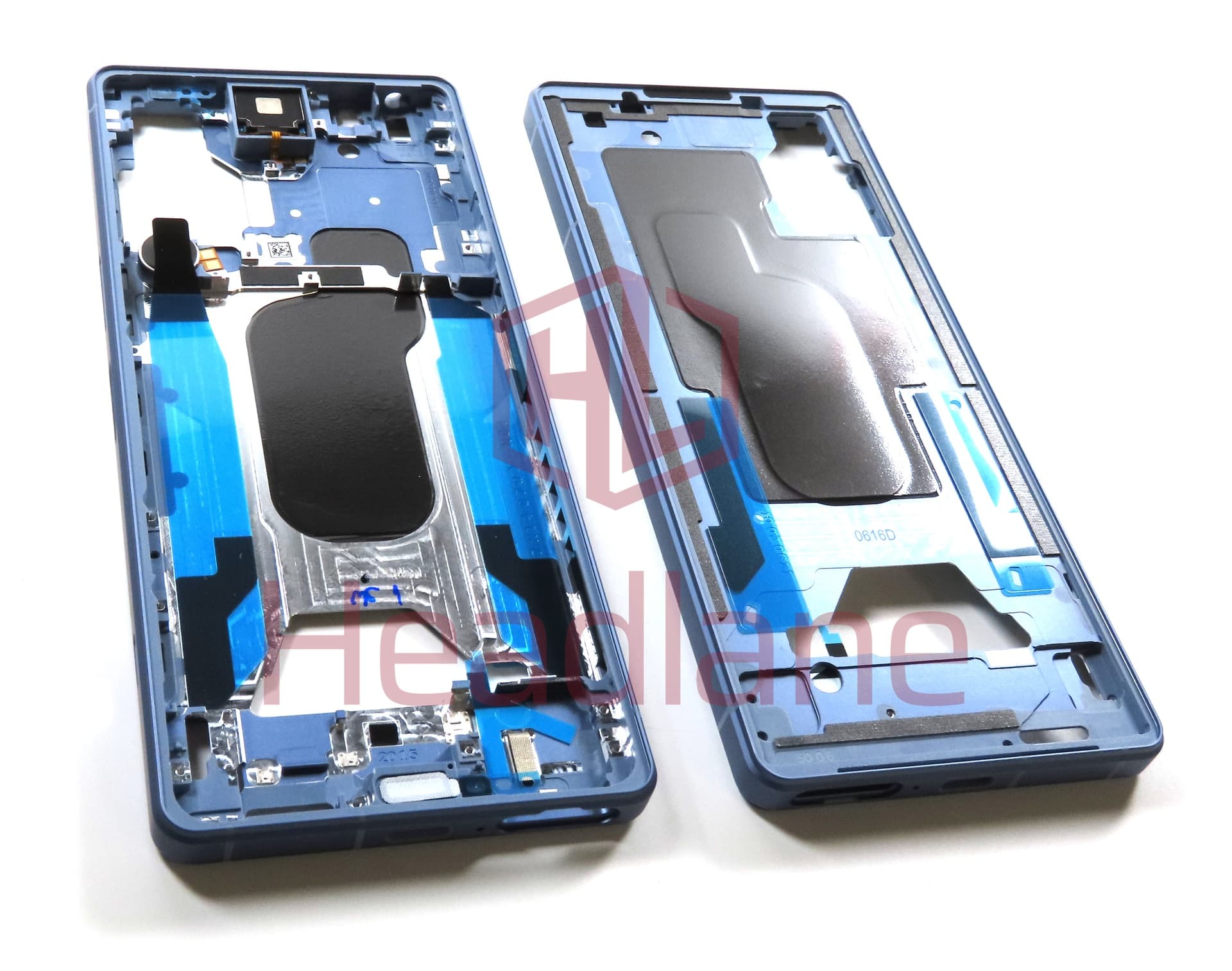 Sony XQ-DE54 Xperia 5 V Middle Cover / Chassis - Blue - view 2