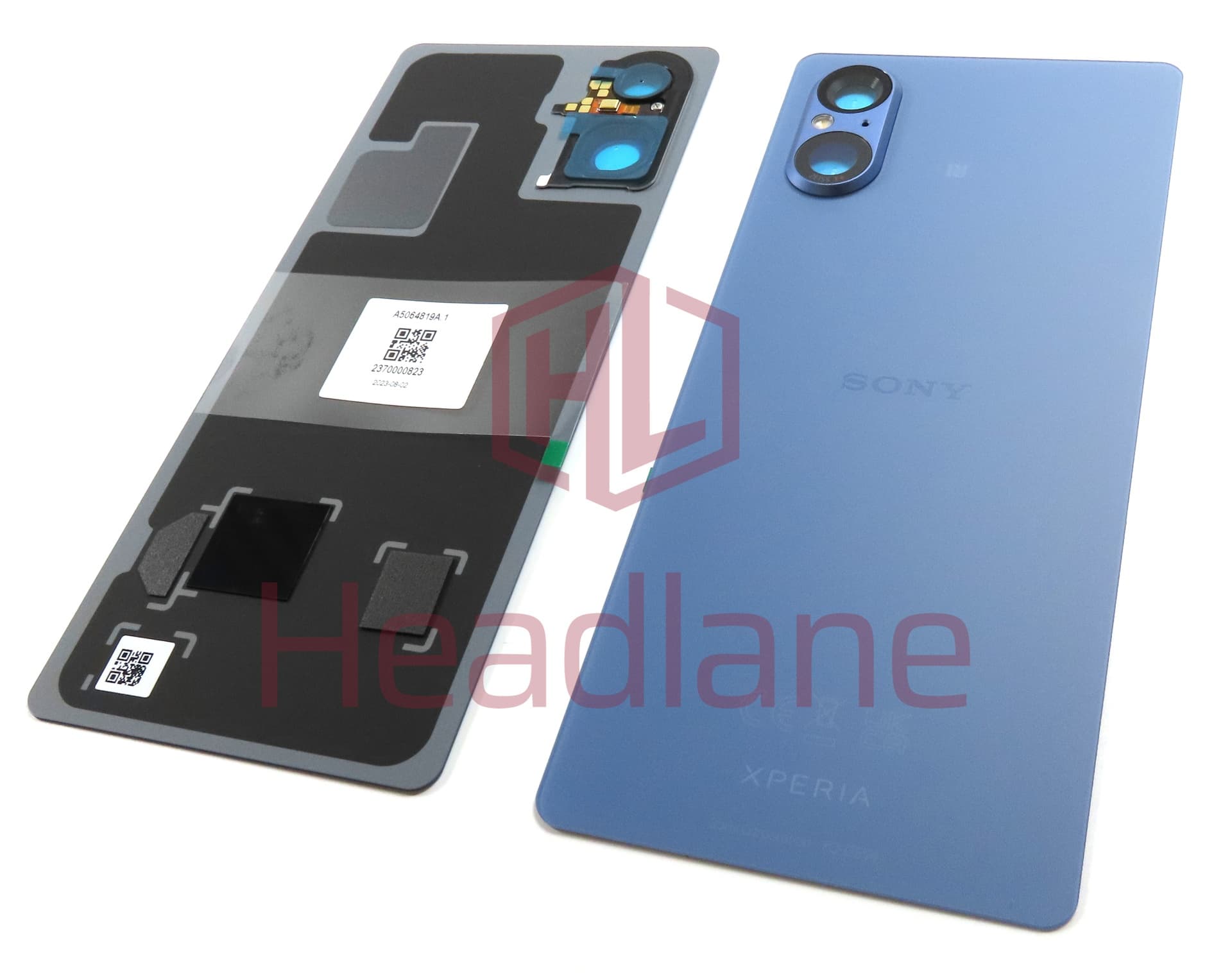 Sony XQ-DE54 Xperia 5 V Back / Battery Cover - Blue - view 2