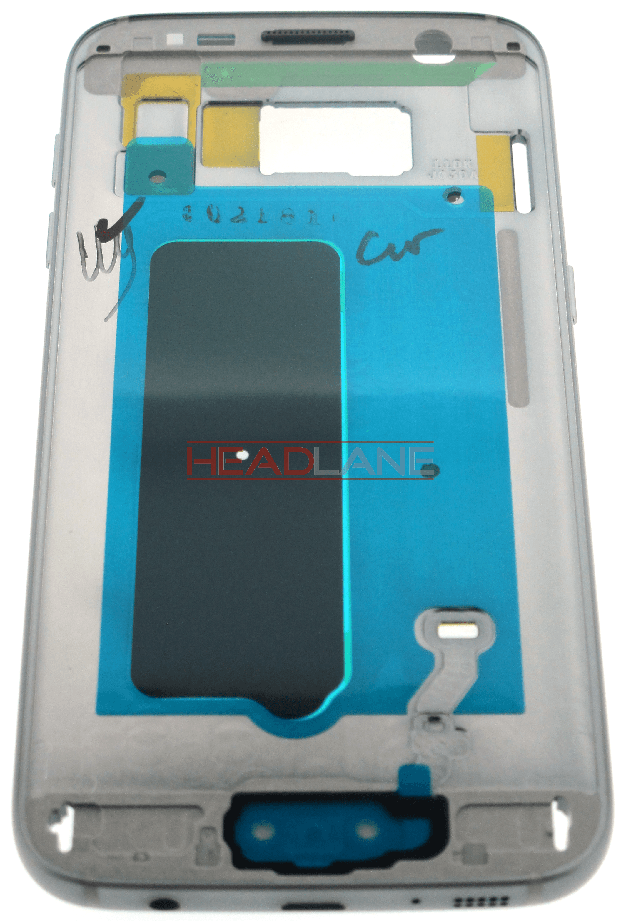 Samsung SM-G930F Galaxy S7 Middle Cover / Chassis - Black - view 2