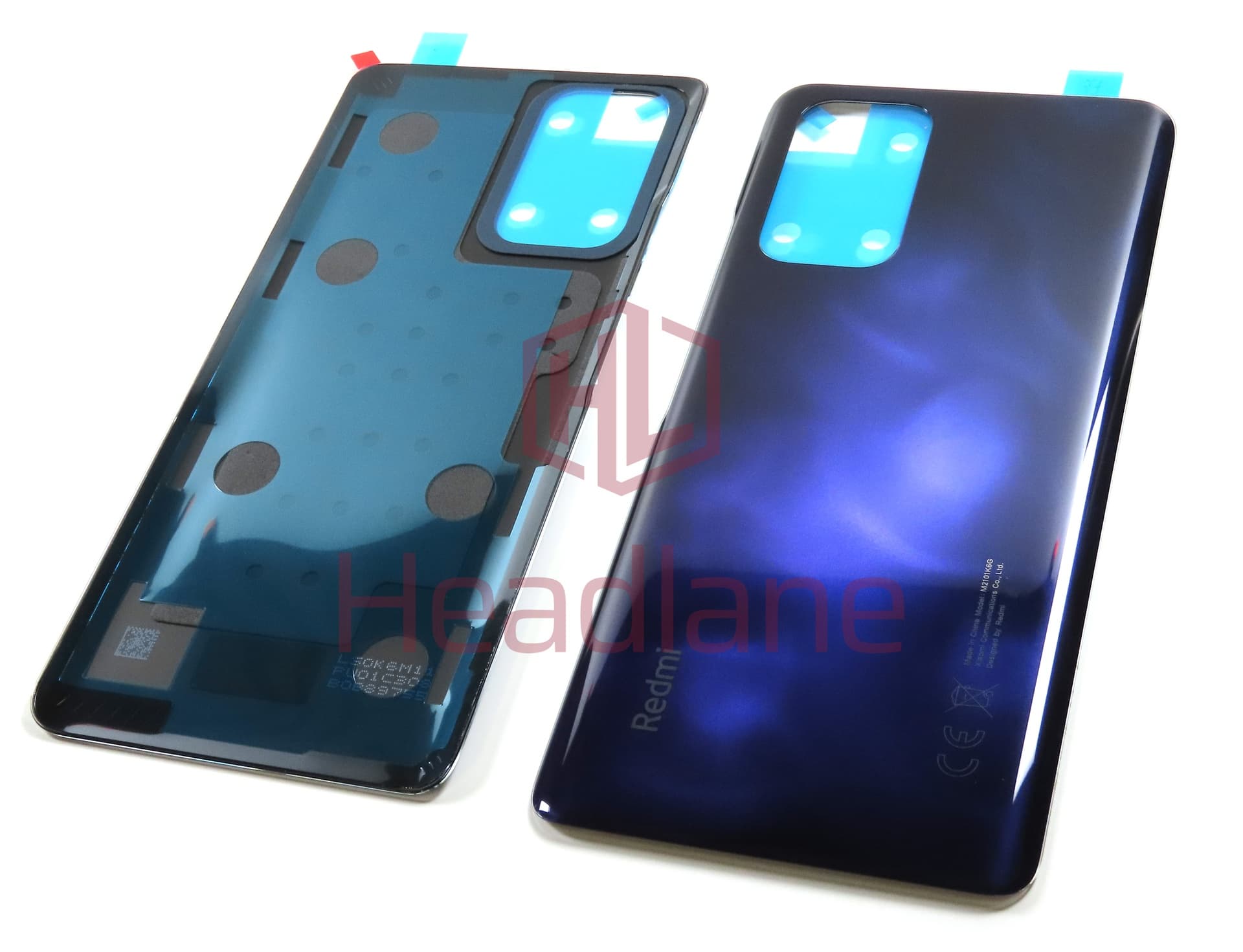 Xiaomi Redmi Note 10 Pro Back / Battery Cover - Purple - view 3